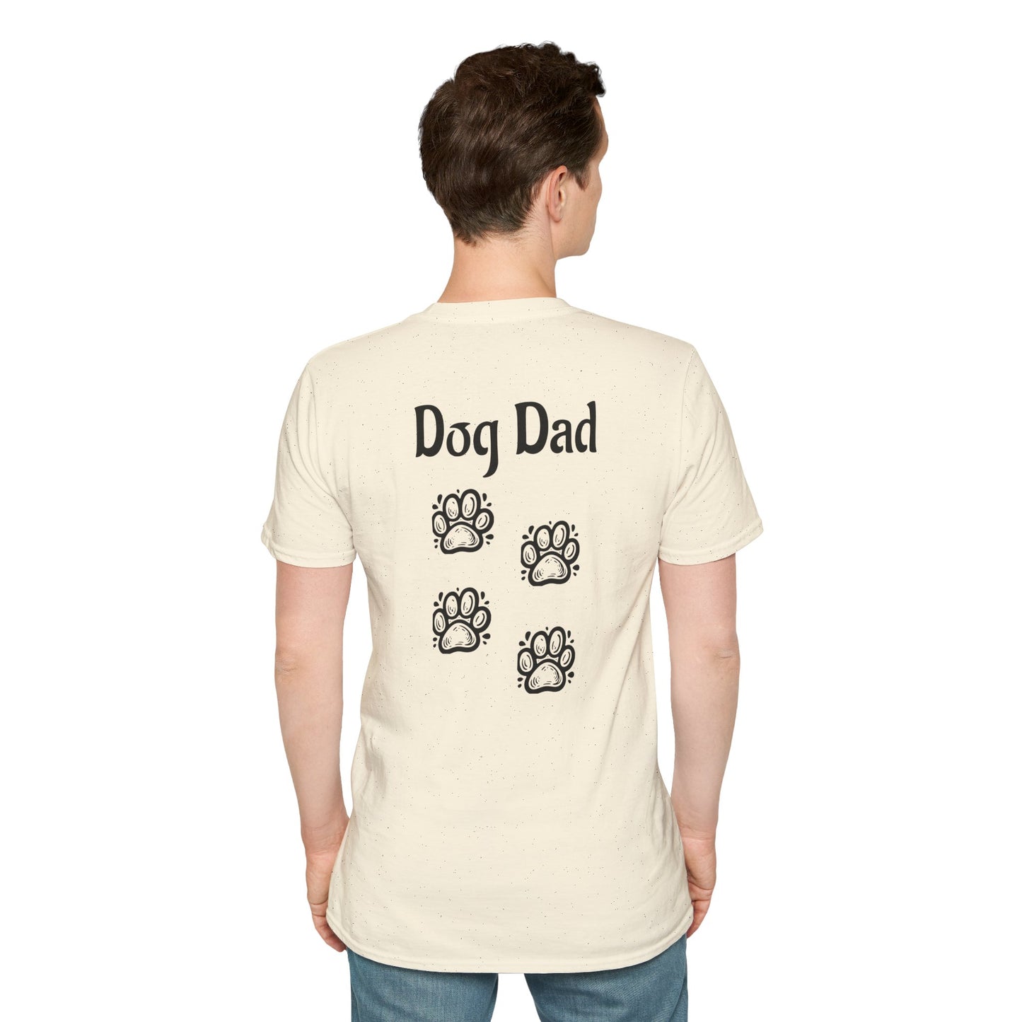 Dog Dad Front And Back Print