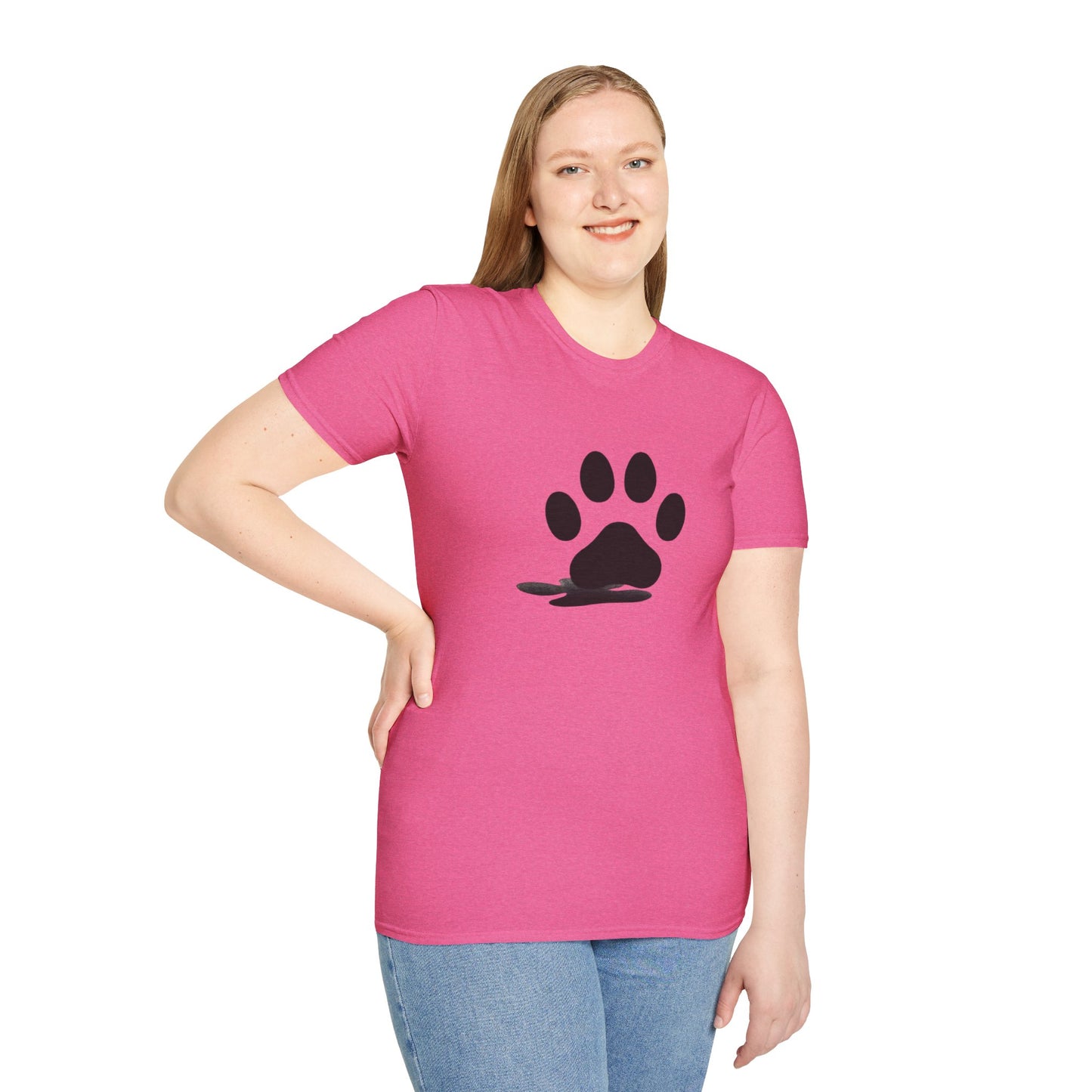 Paw Print Graphic T-Shirt