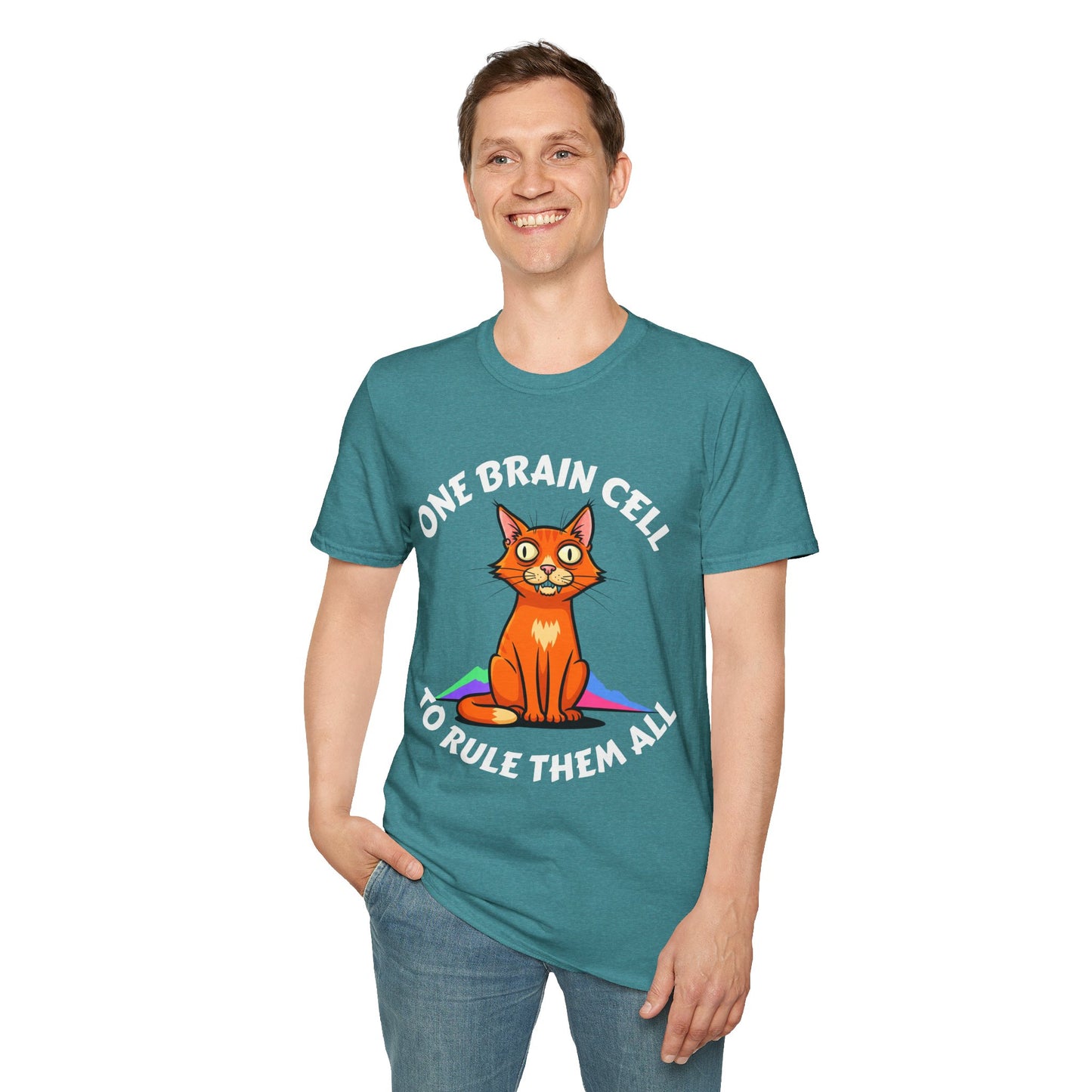 One Brain Cell - Orange Cat