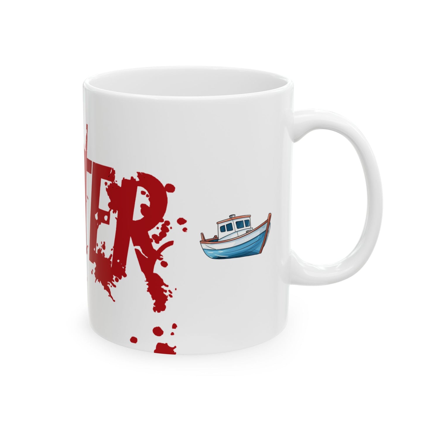 Dexter-Inspired Ceramic Mug