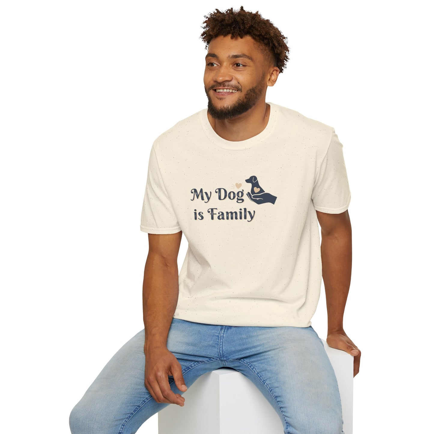 My Dog is Family Softstyle T-Shirt