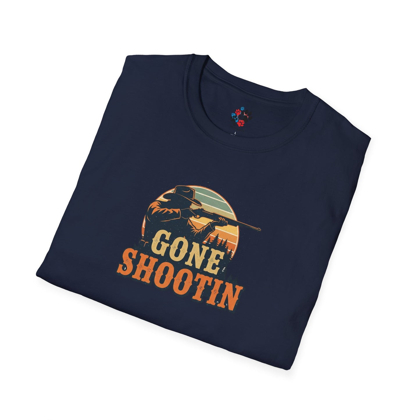 Gone Shootin'Softstyle T-Shirt - Outdoorsy Tee