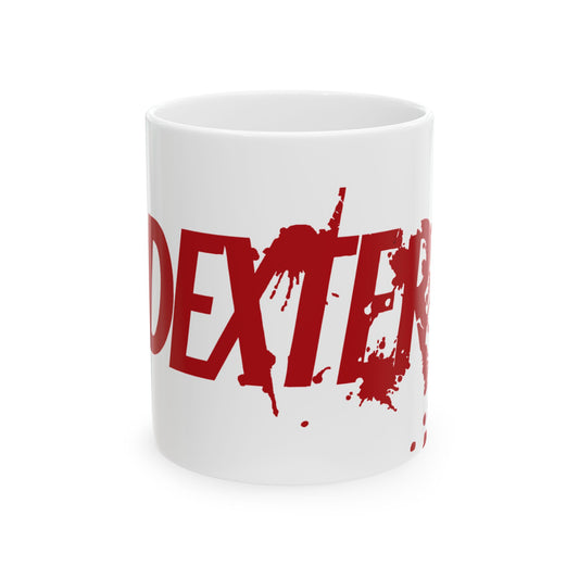 Dexter-Inspired Ceramic Mug