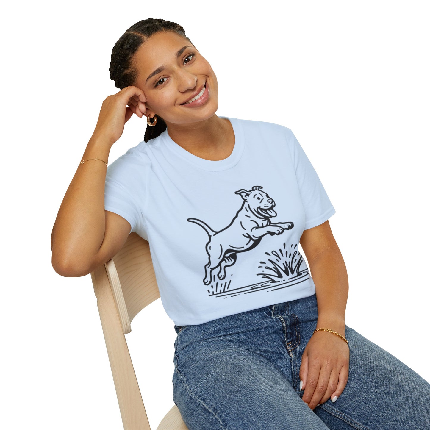 Dog Mom Front and Back print