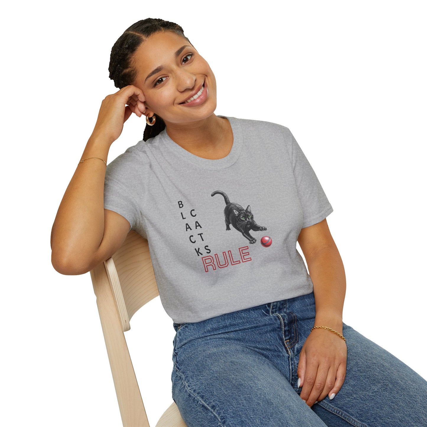 Black Cats Rule T-Shirt