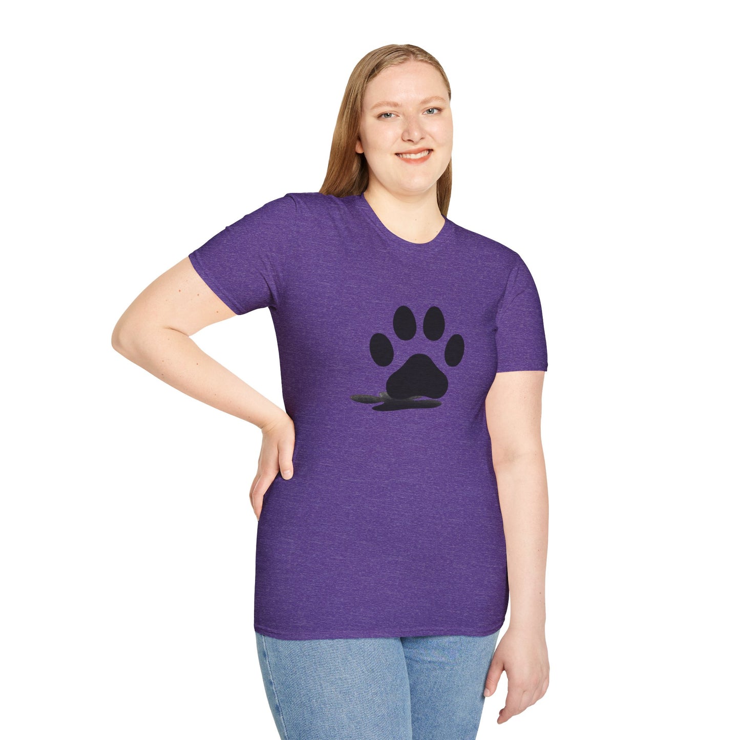 Paw Print Graphic T-Shirt