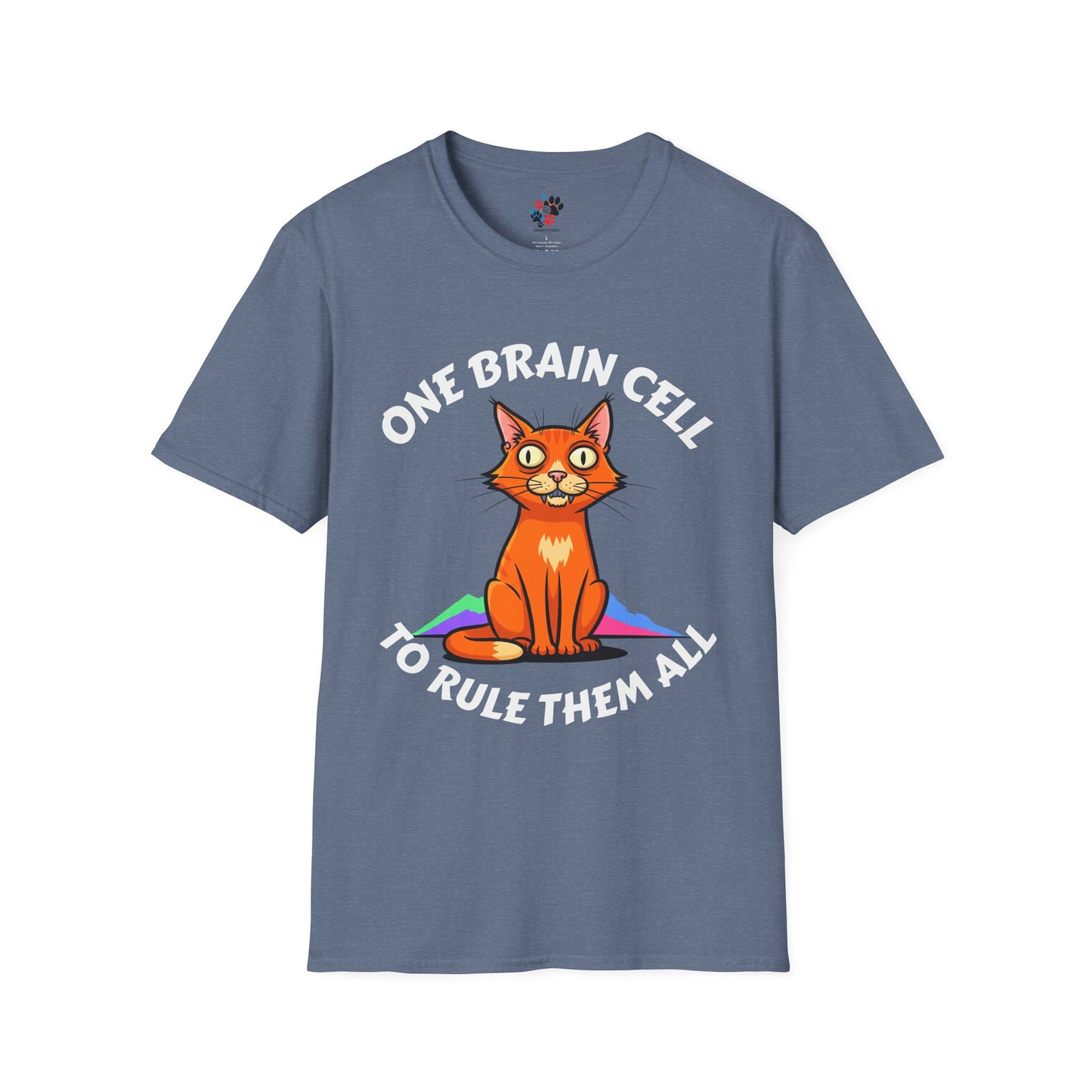 One Brain Cell - Orange Cat