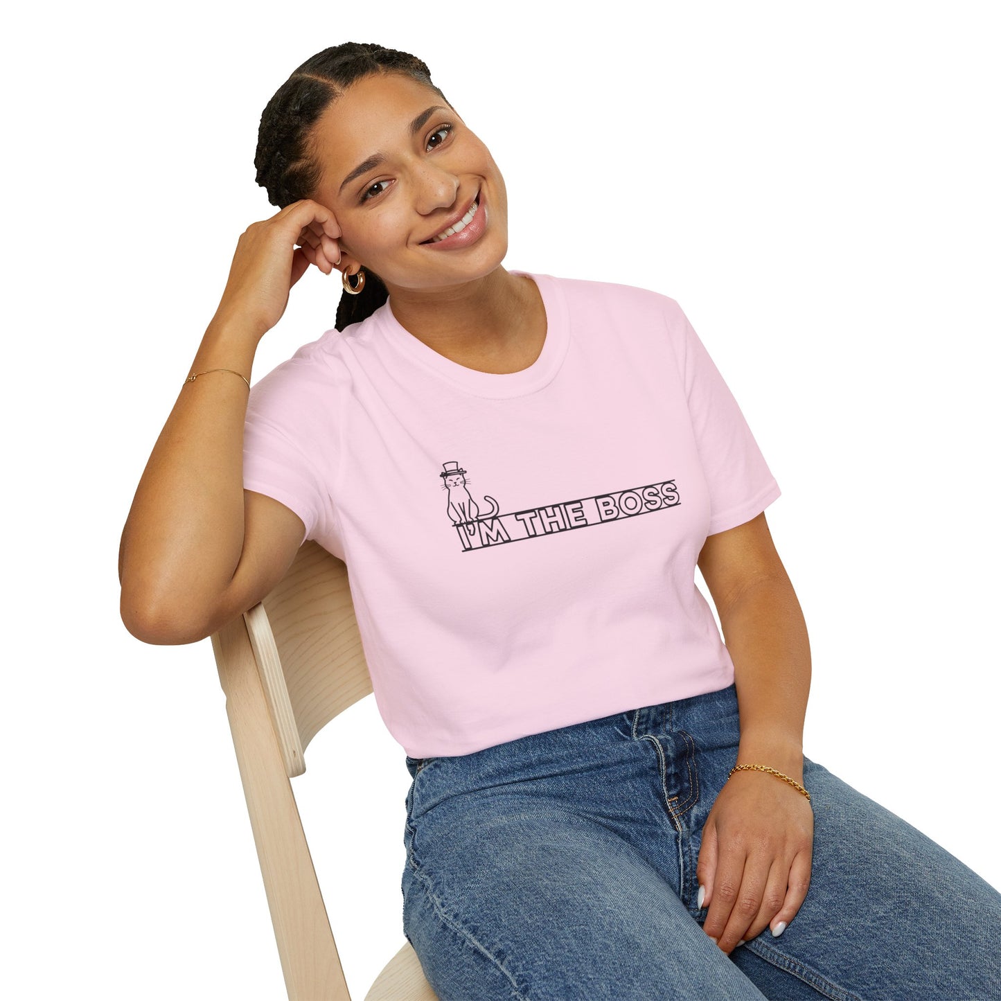 I'm The Boss Cat Tee