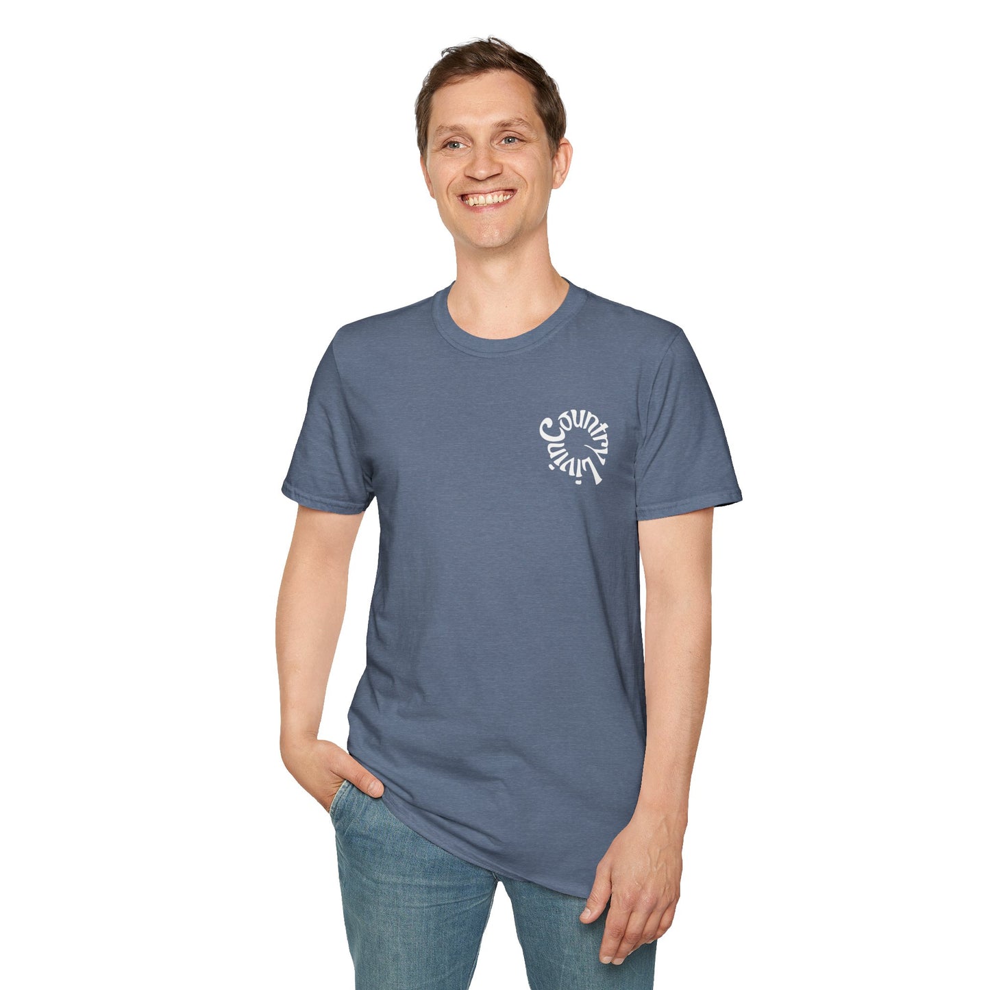 Country Livin T-Shirt | Gift for Riders, Farm Style Fashion