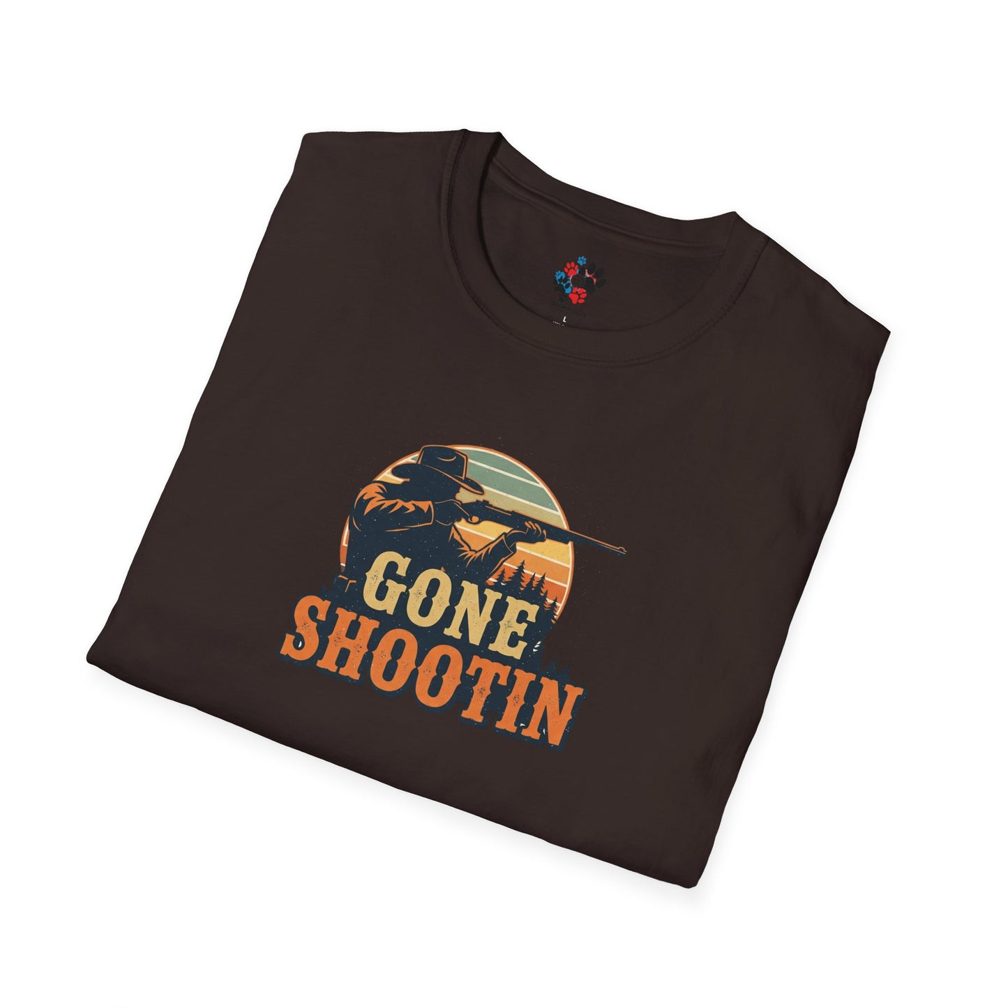 Gone Shootin'Softstyle T-Shirt - Outdoorsy Tee