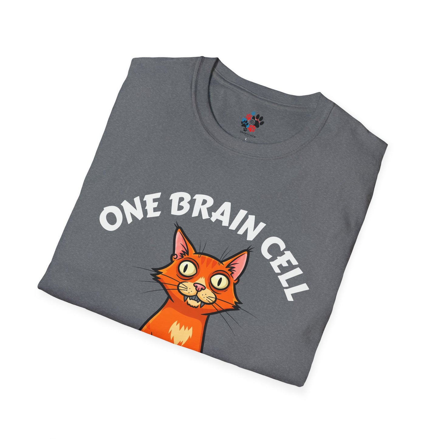 One Brain Cell - Orange Cat