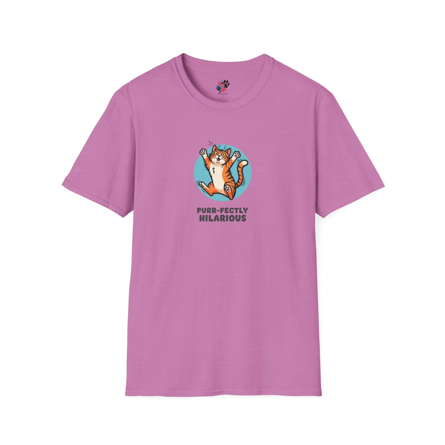 Purr-fectly Hilarious Cat T-Shirt
