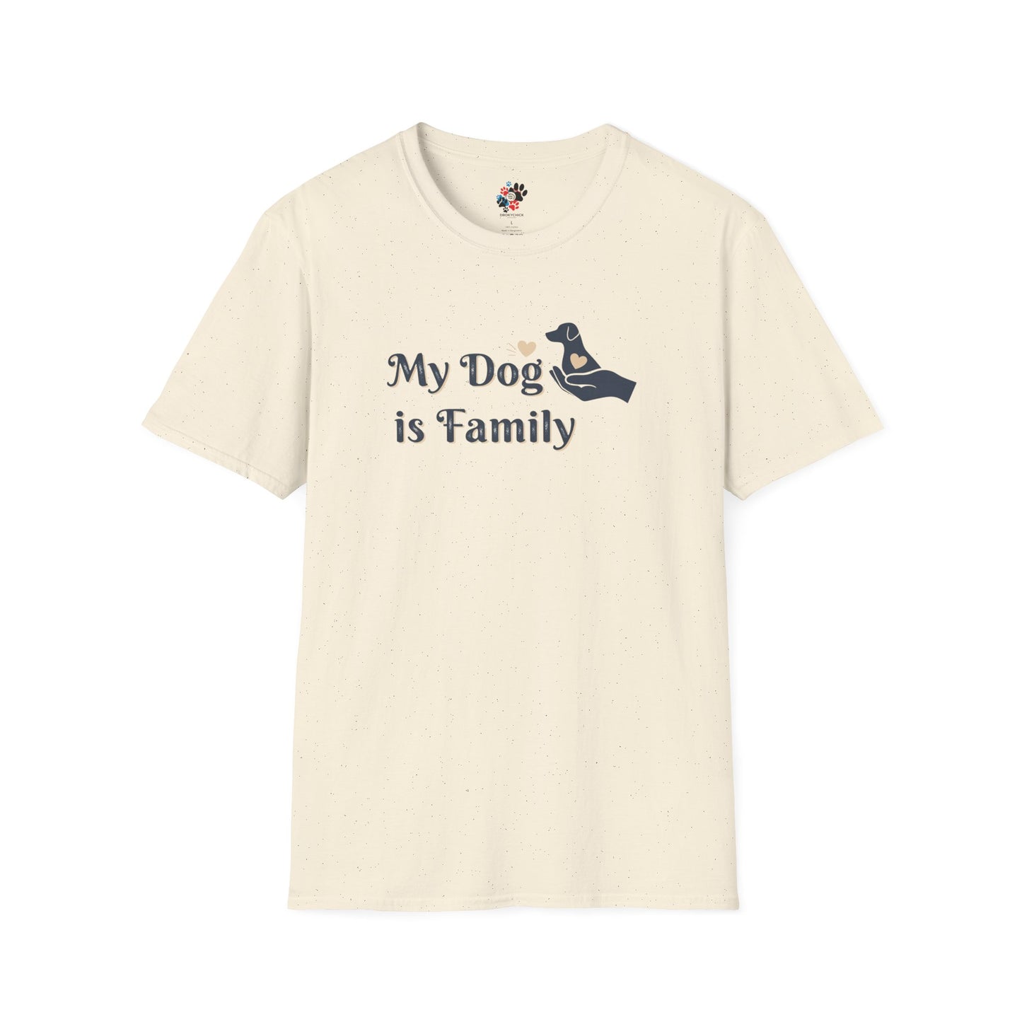My Dog is Family Softstyle T-Shirt