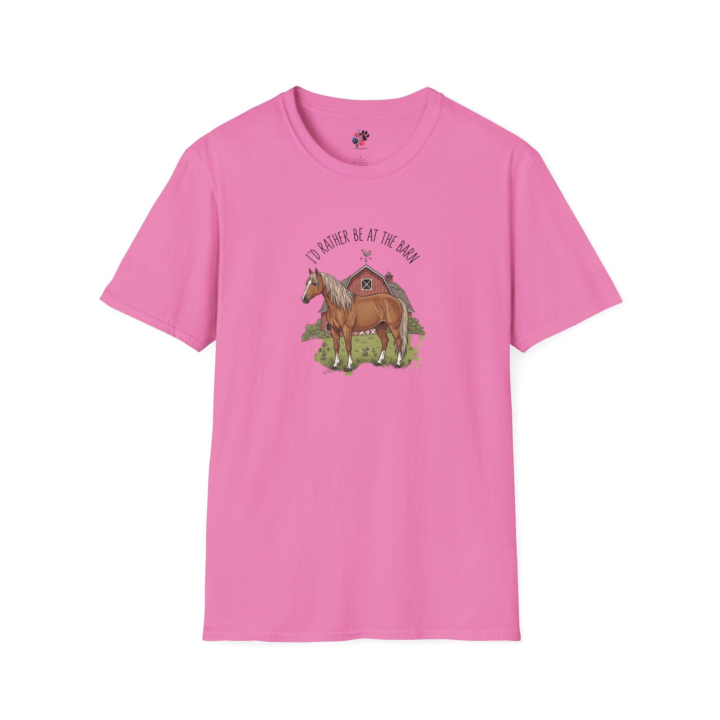 Horse Lover's Softstyle T-Shirt - Perfect for Farm Days