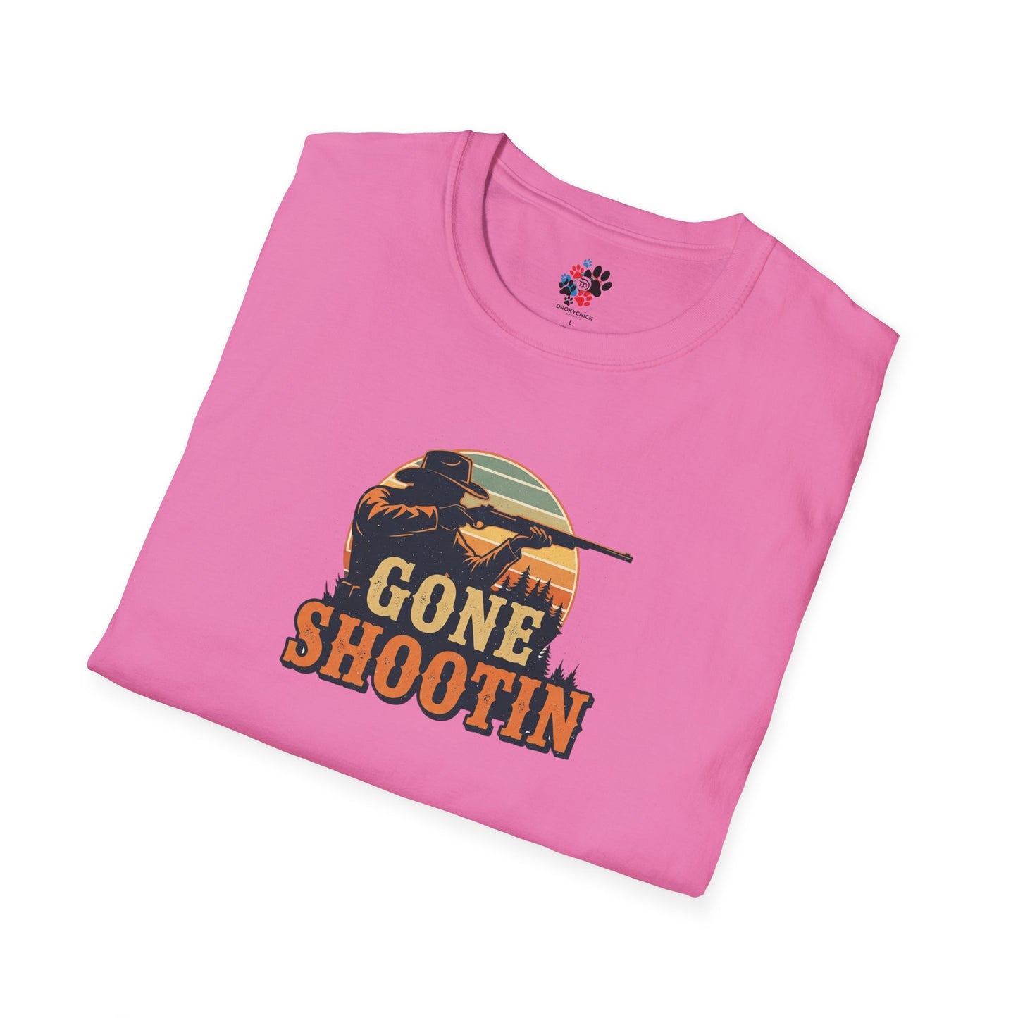 Gone Shootin'Softstyle T-Shirt - Outdoorsy Tee