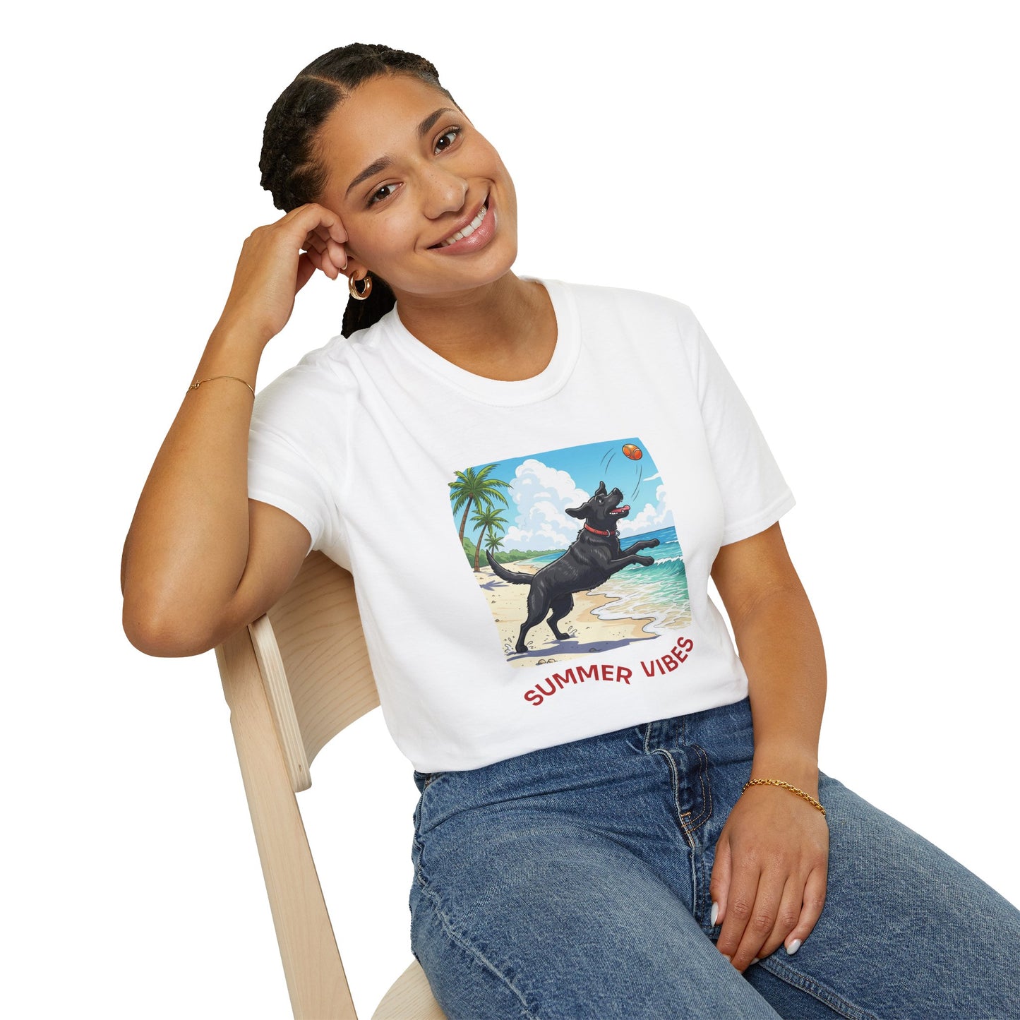 Summer Vibes Dog T-Shirt,