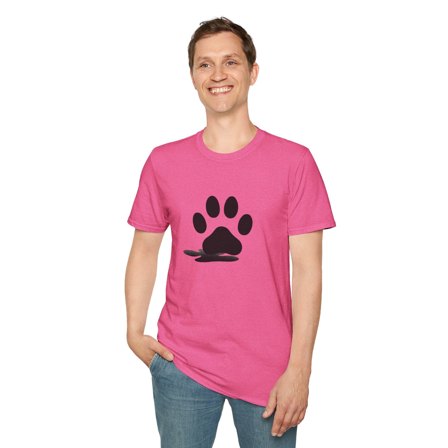 Paw Print Graphic T-Shirt