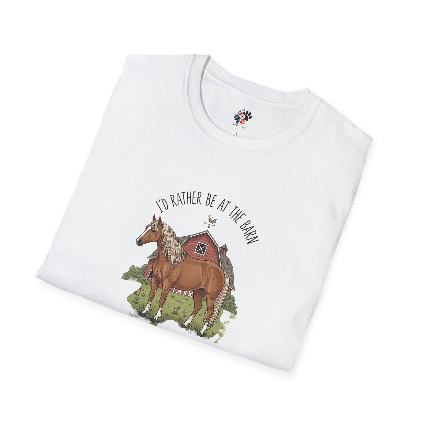 Horse Lover's Softstyle T-Shirt - Perfect for Farm Days