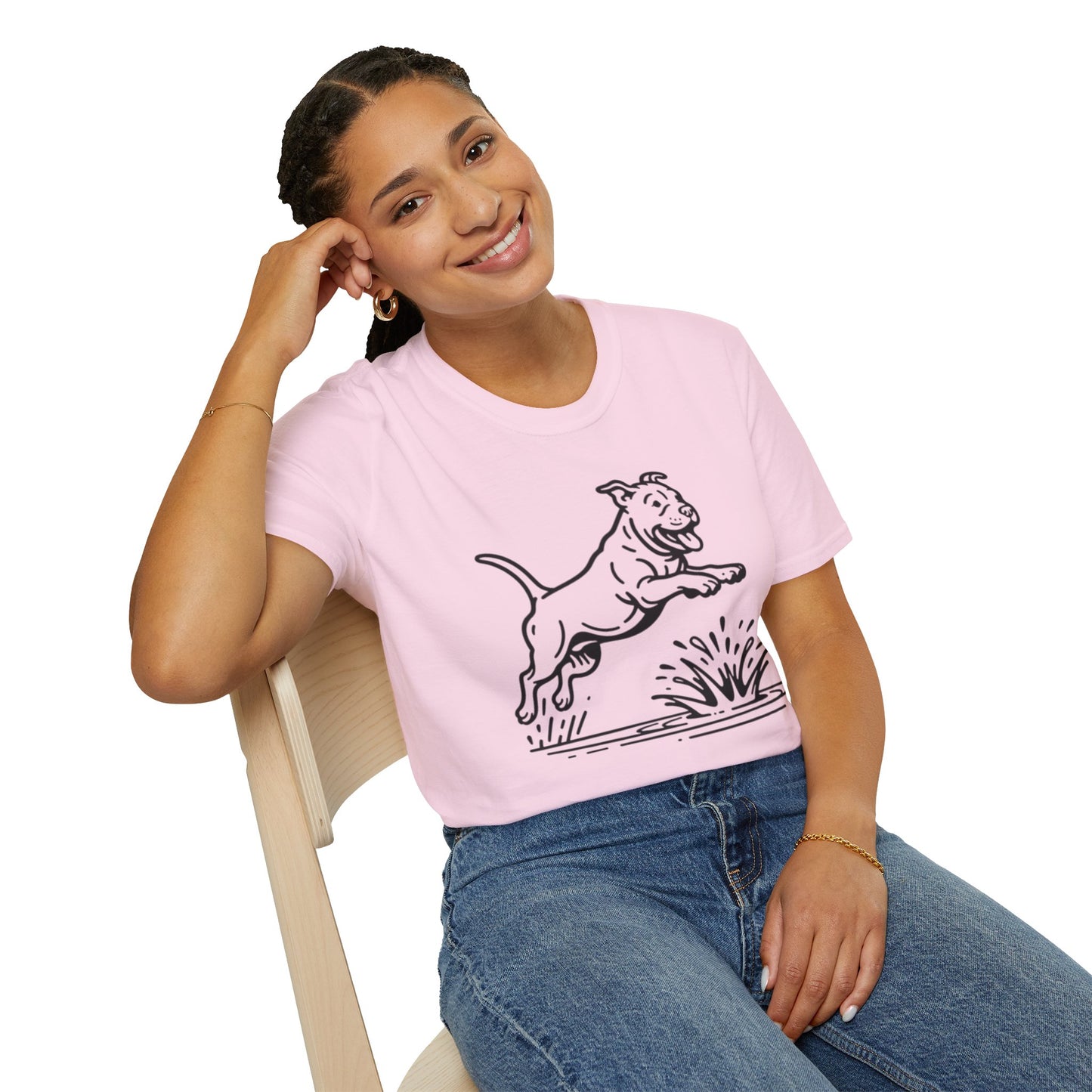 Dog Mom Front and Back print