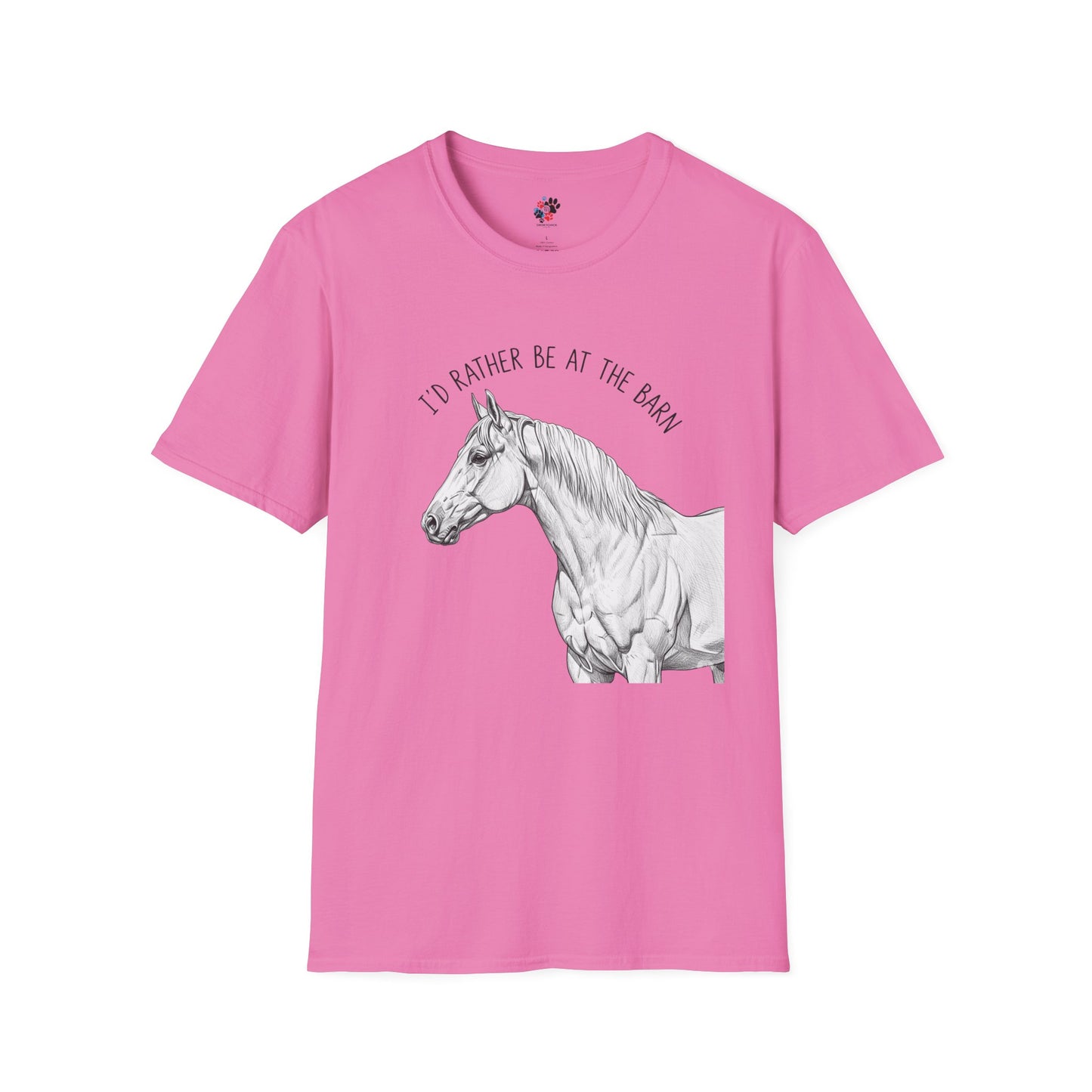 I'd Rather Be At The Barn Tee