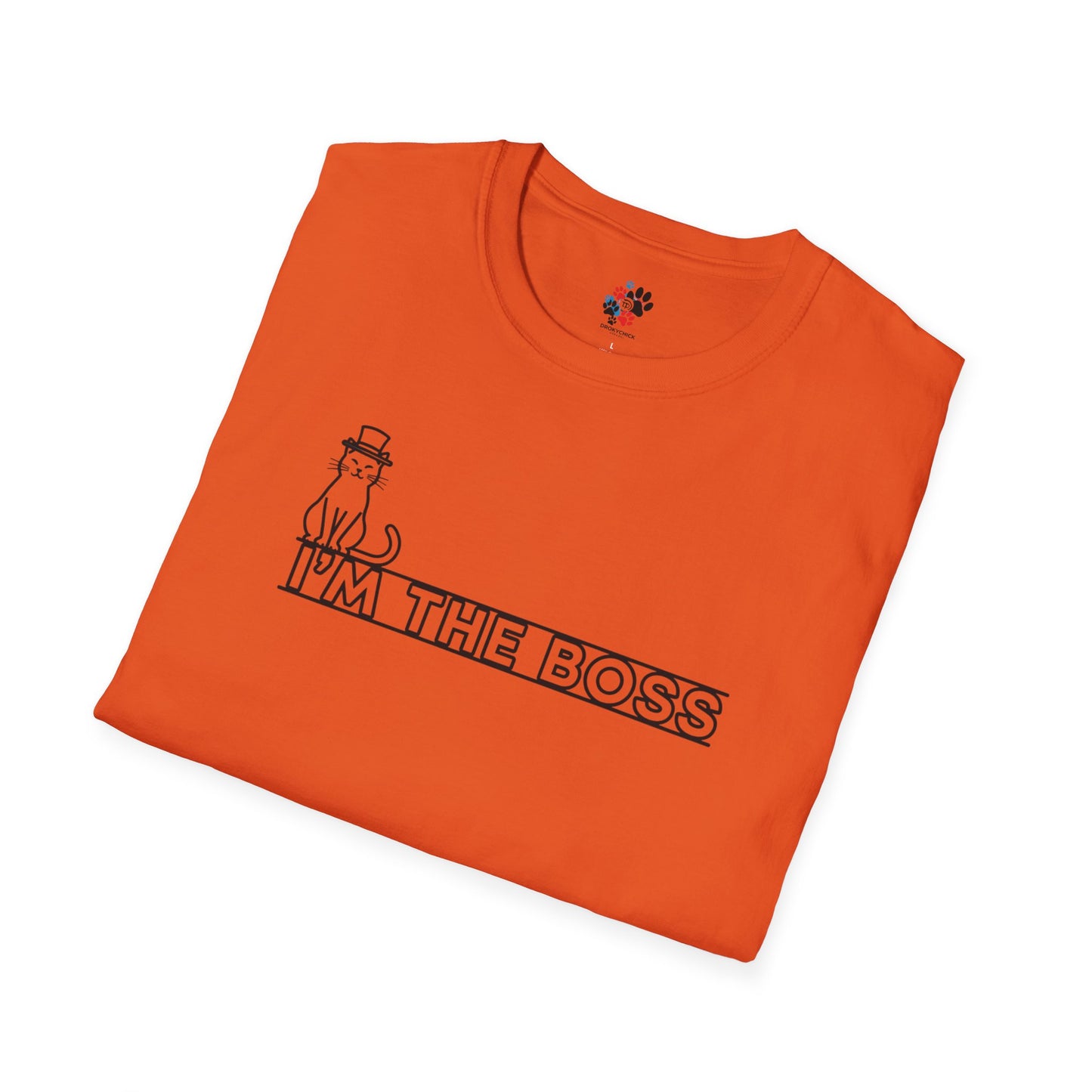 I'm The Boss Cat Tee