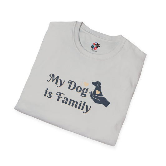 My Dog is Family Softstyle T-Shirt