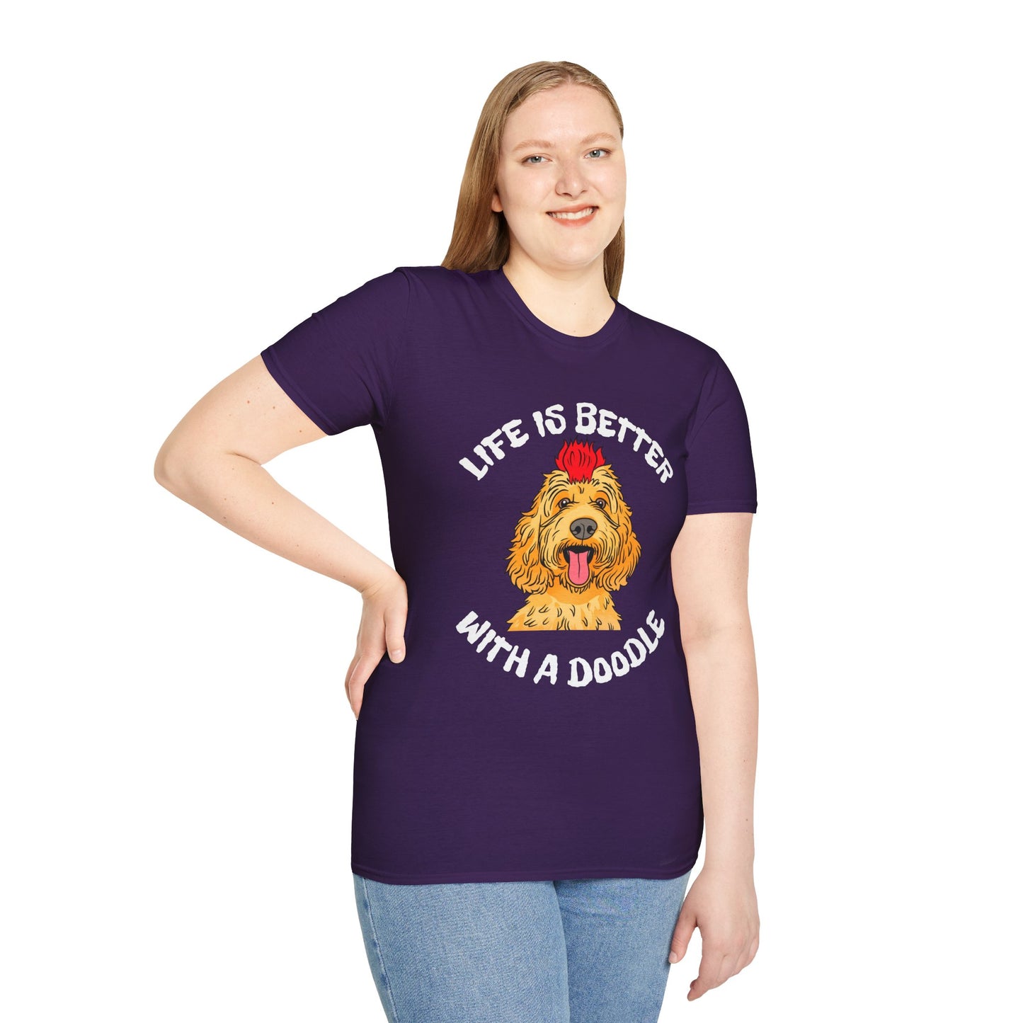 Life is Better with a Doodle T-Shirt