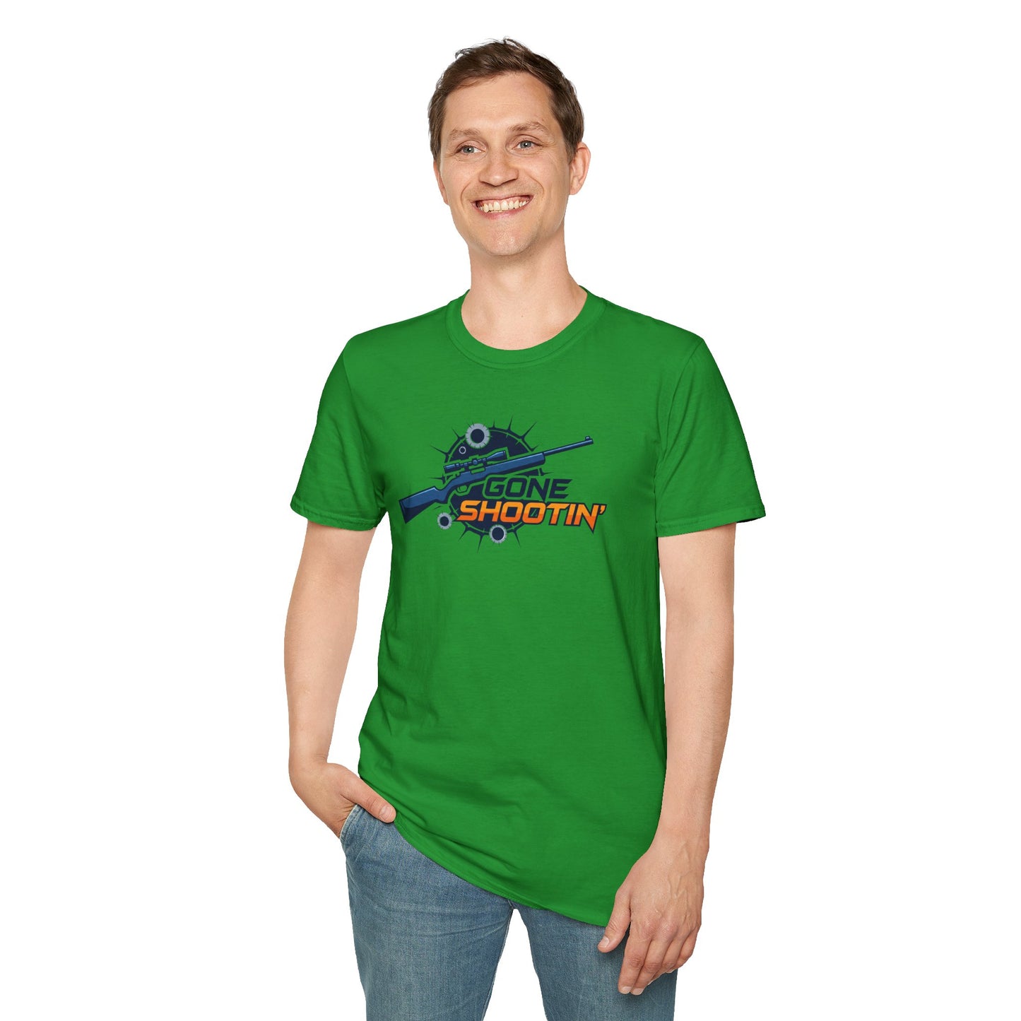 Gone Shootin' Unisex Softstyle T-Shirt