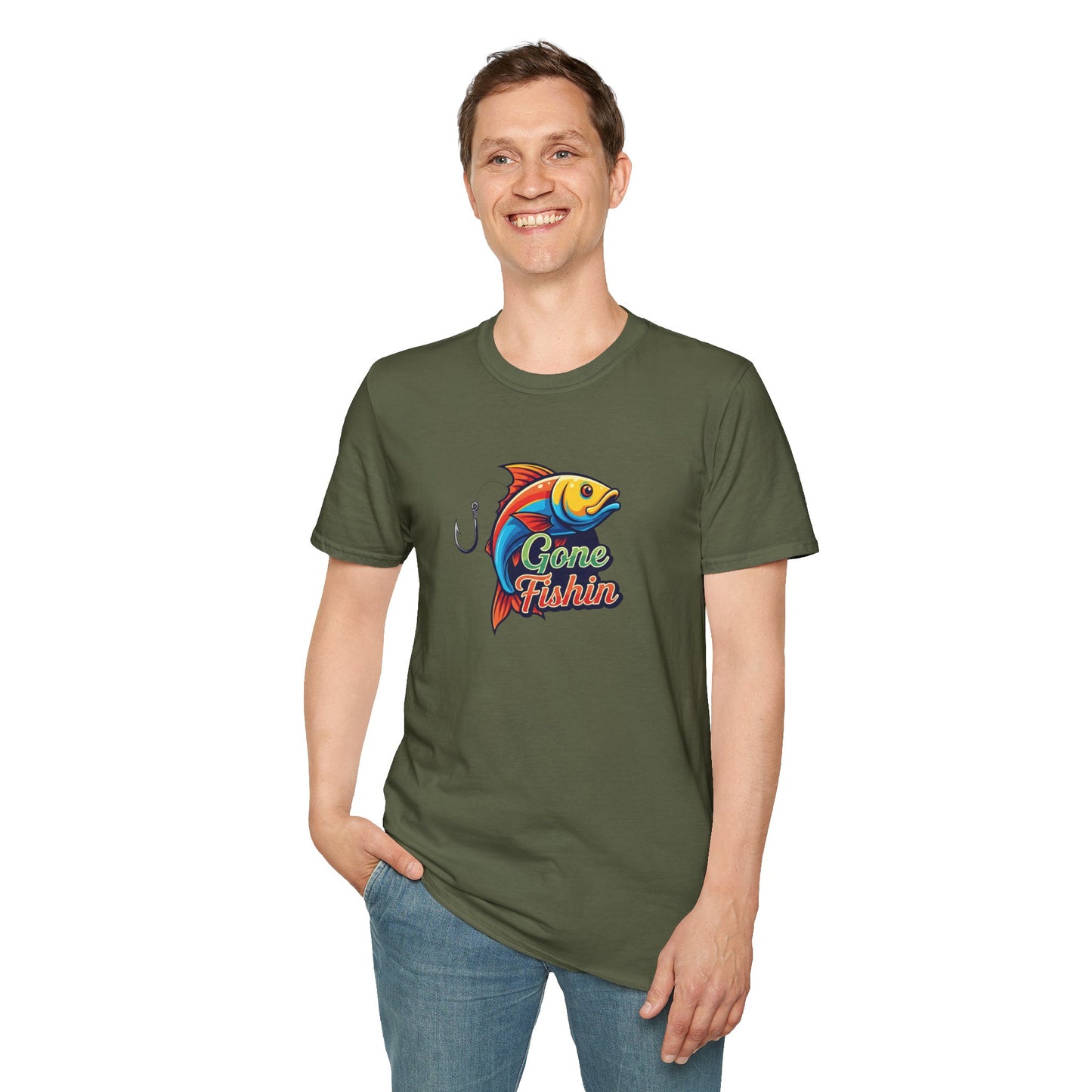 Gone Fishin' Unisex T-Shirt