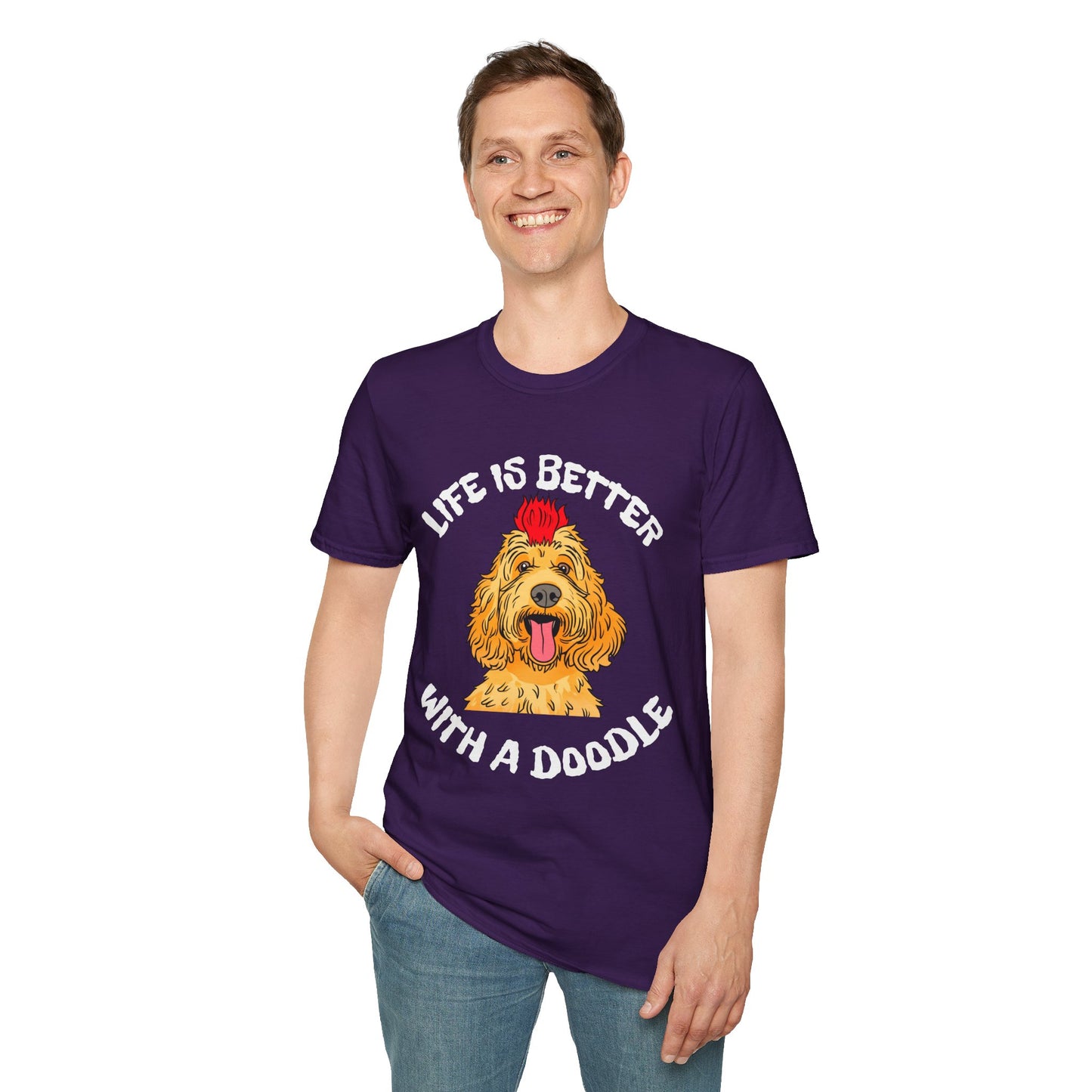 Life is Better with a Doodle T-Shirt