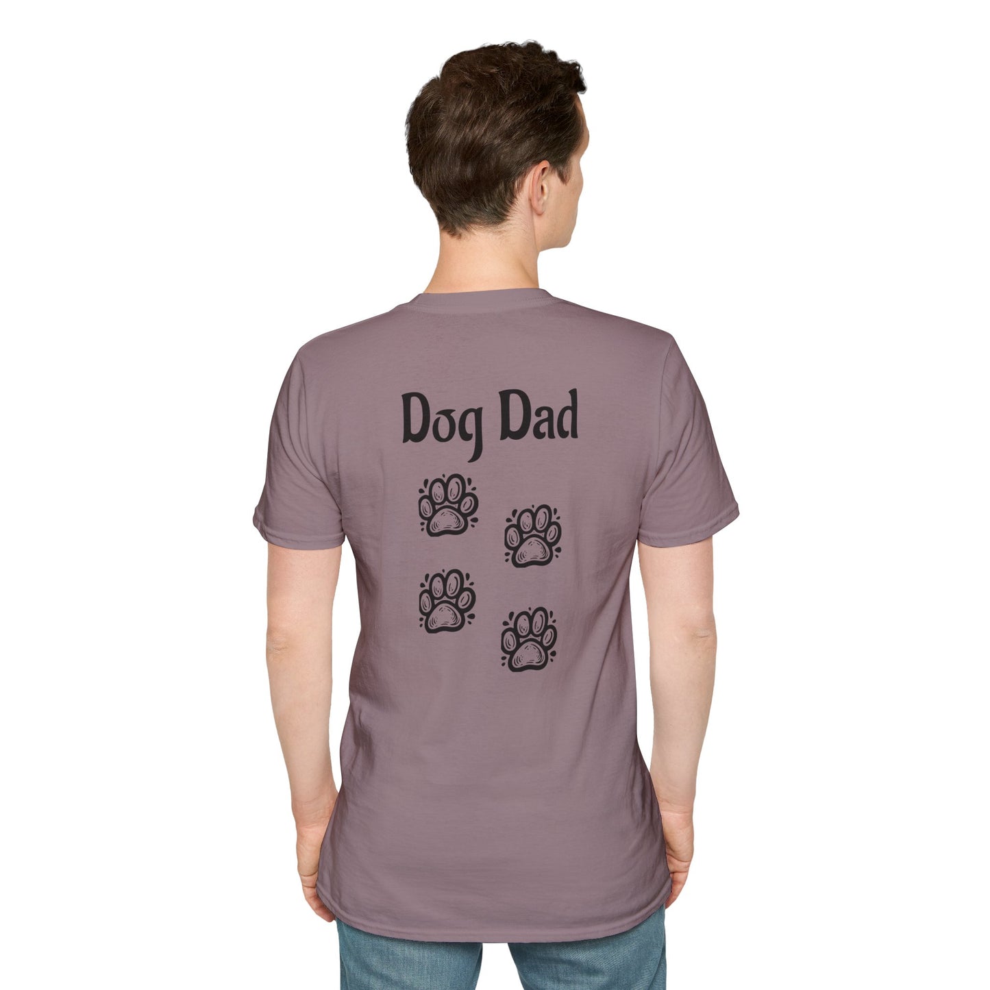 Dog Dad Front And Back Print