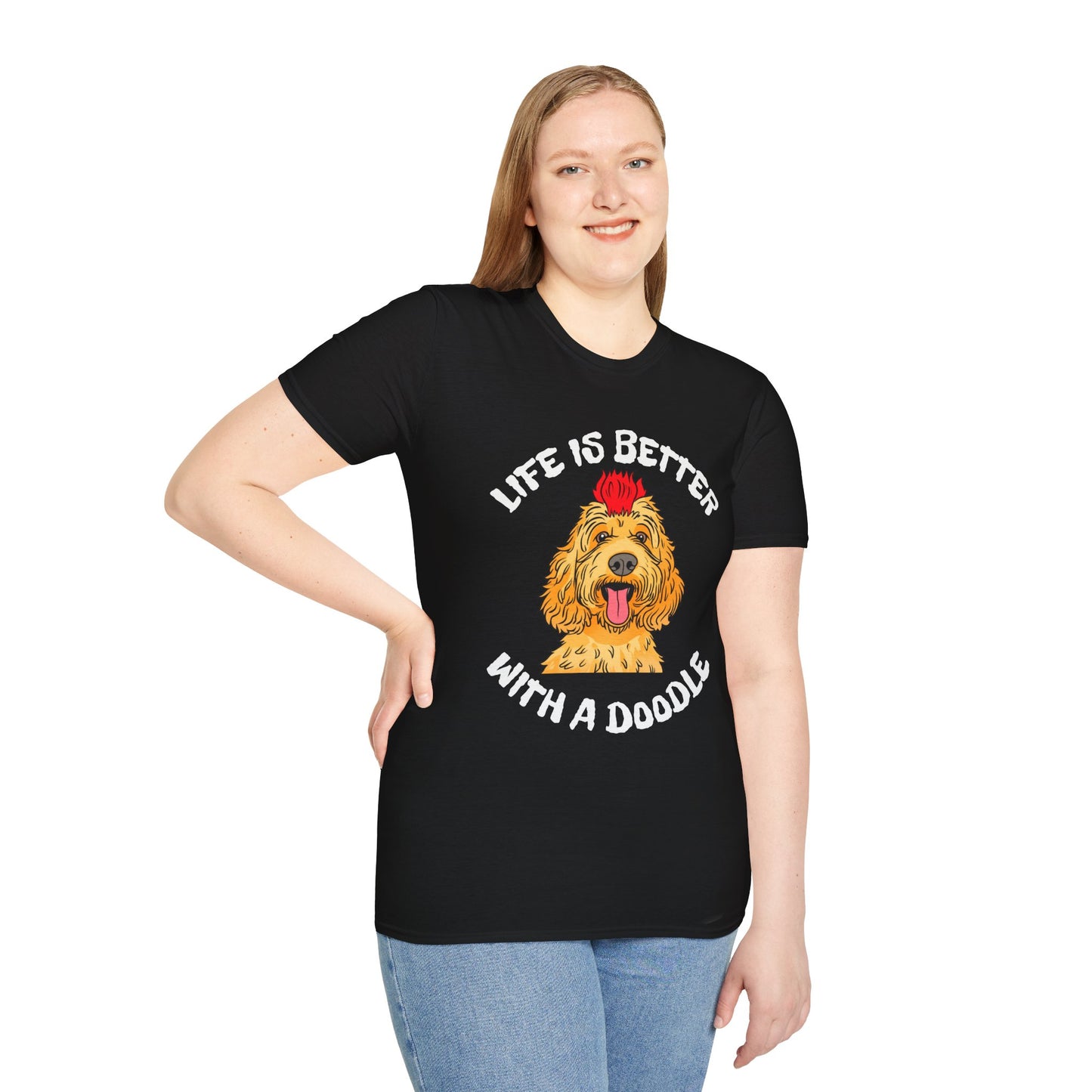 Life is Better with a Doodle T-Shirt
