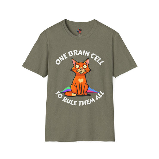 One Brain Cell - Orange Cat