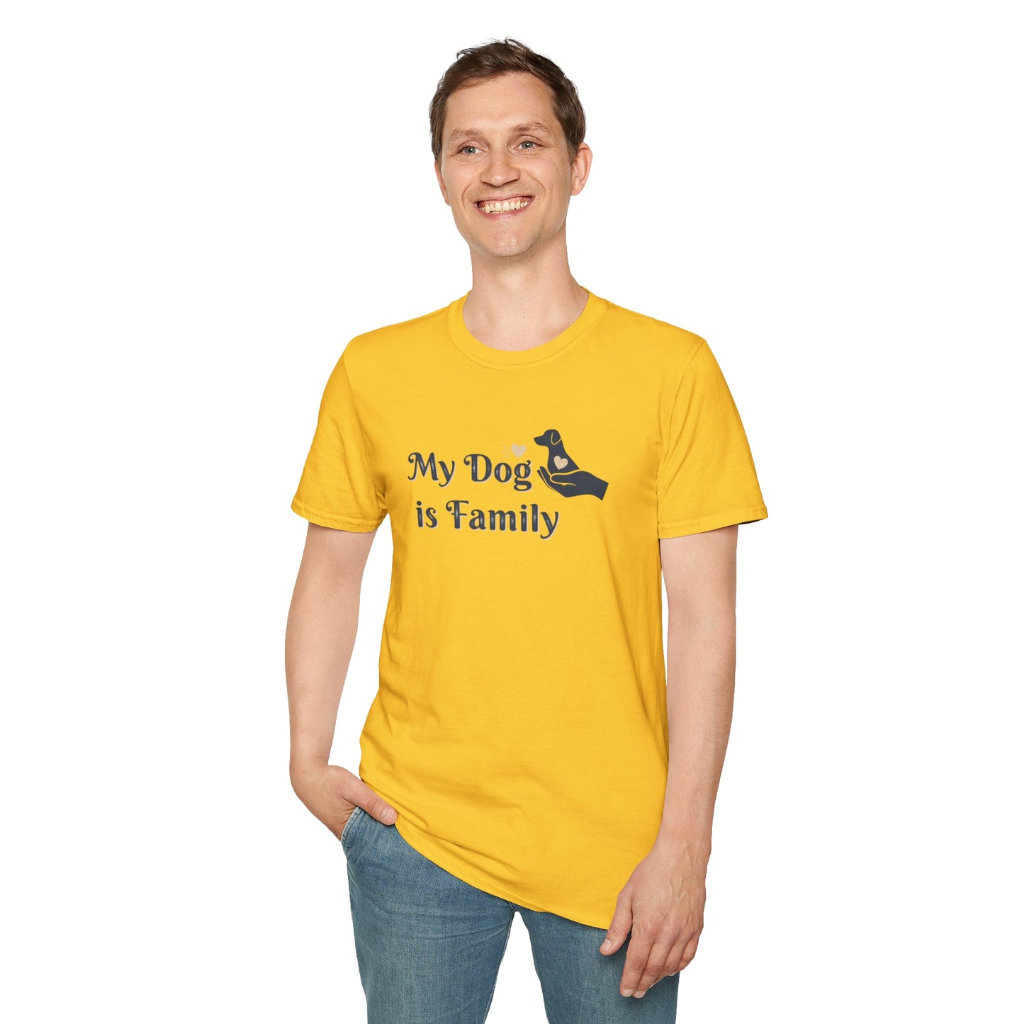 My Dog is Family Softstyle T-Shirt