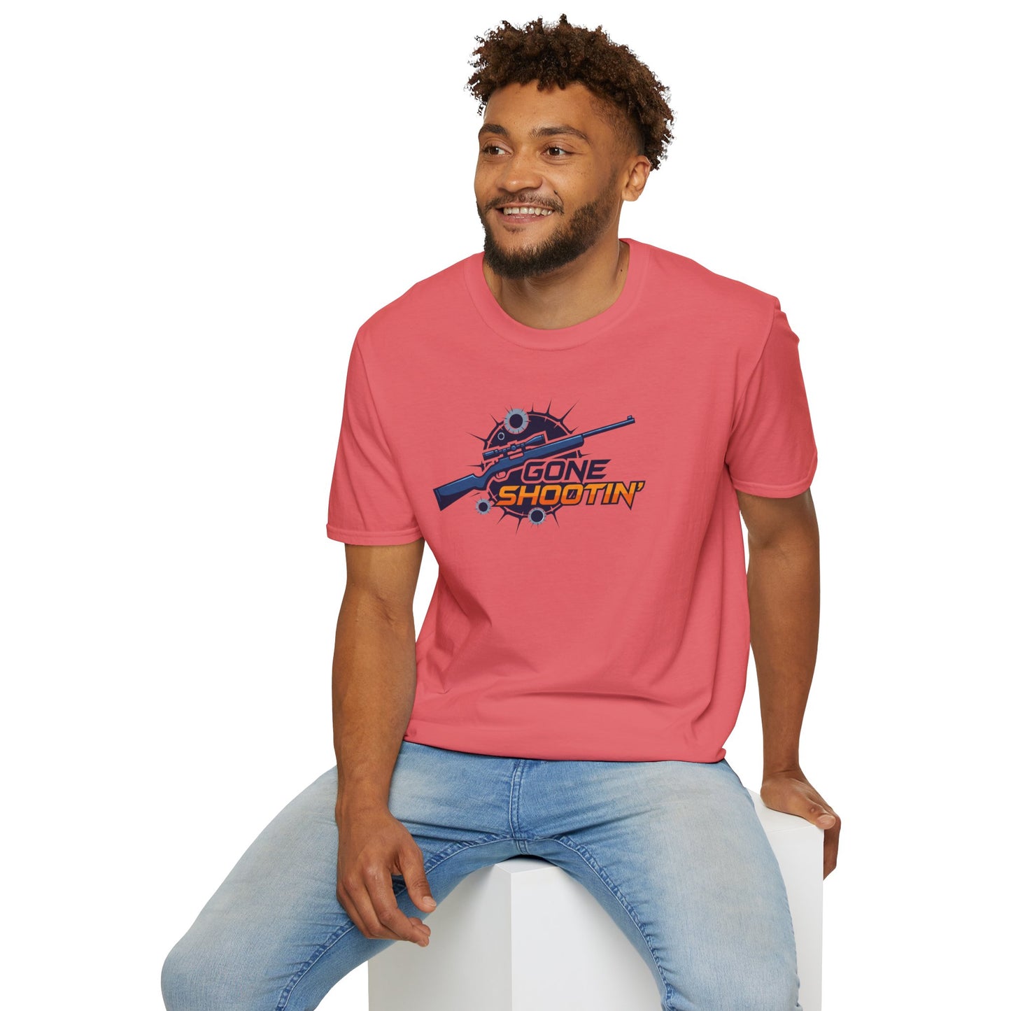 Gone Shootin' Unisex Softstyle T-Shirt