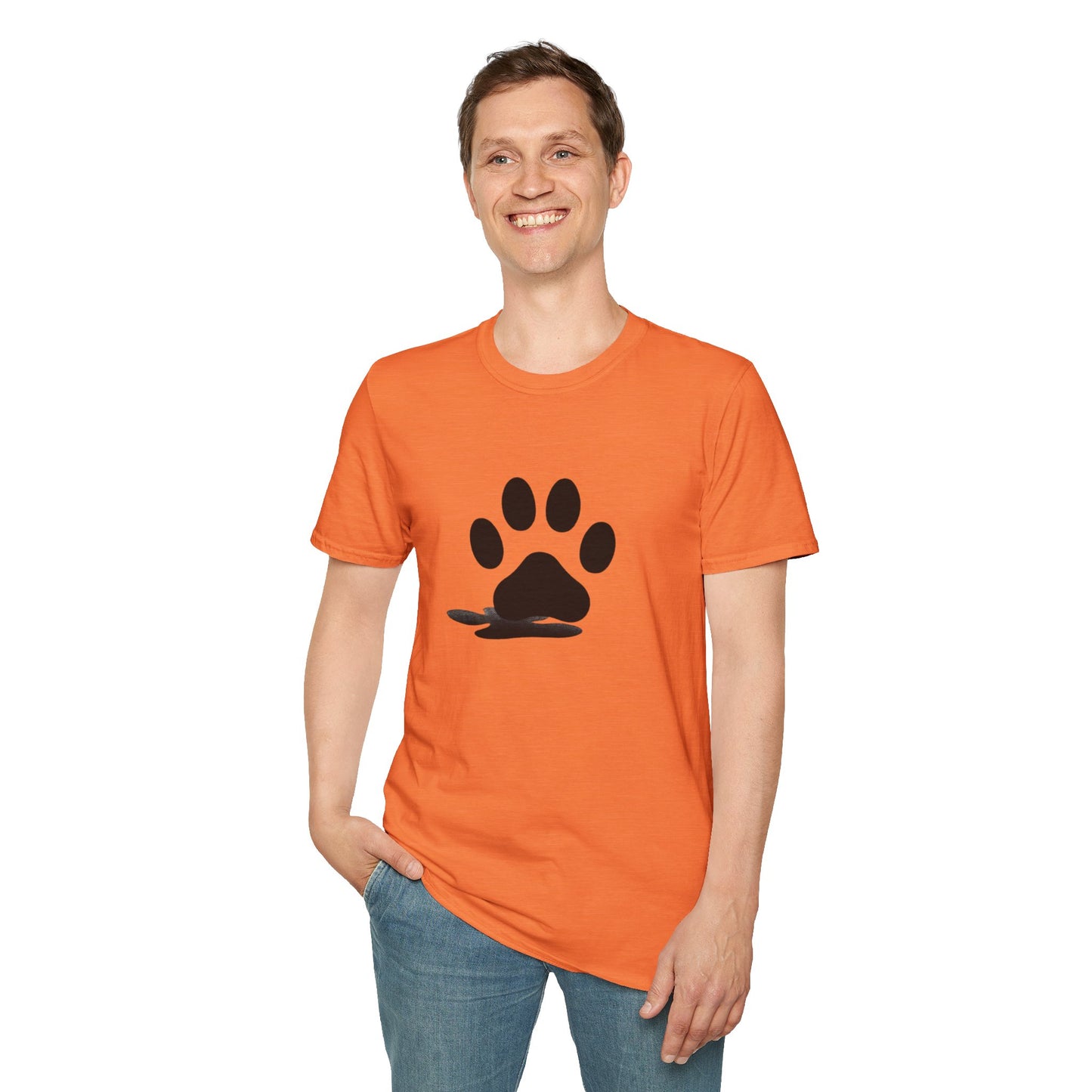 Paw Print Graphic T-Shirt