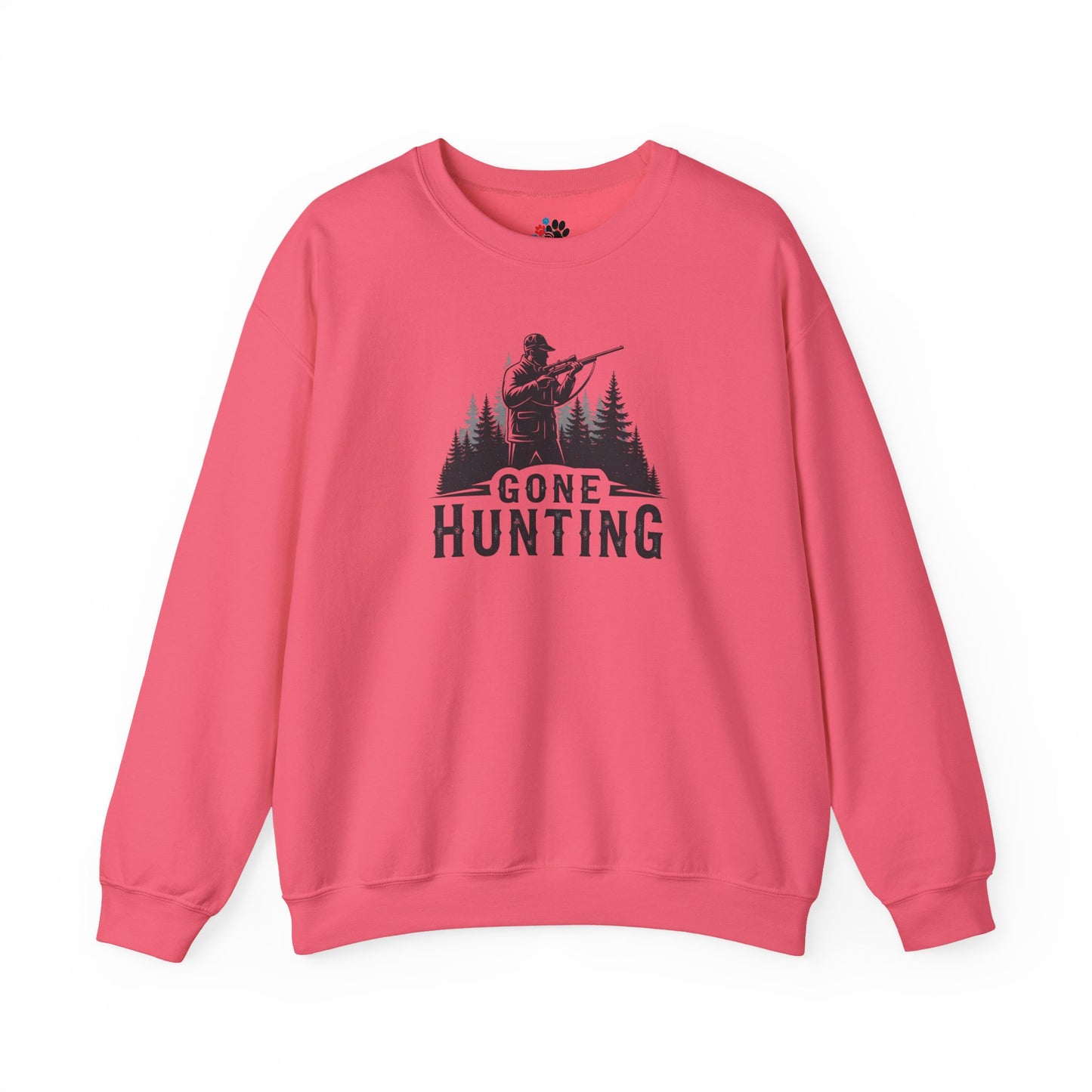 Gone Hunting Crewneck Sweatshirt for Outdoor Enthusiasts