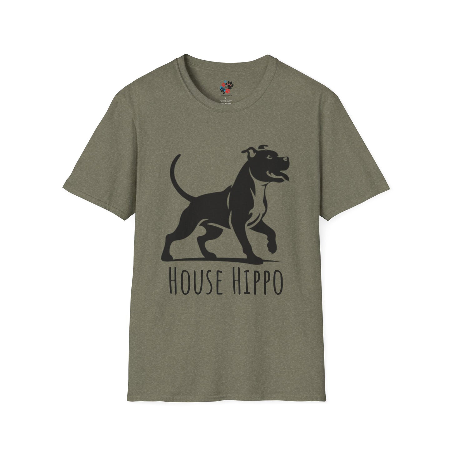 House Hippo Graphic T-Shirt