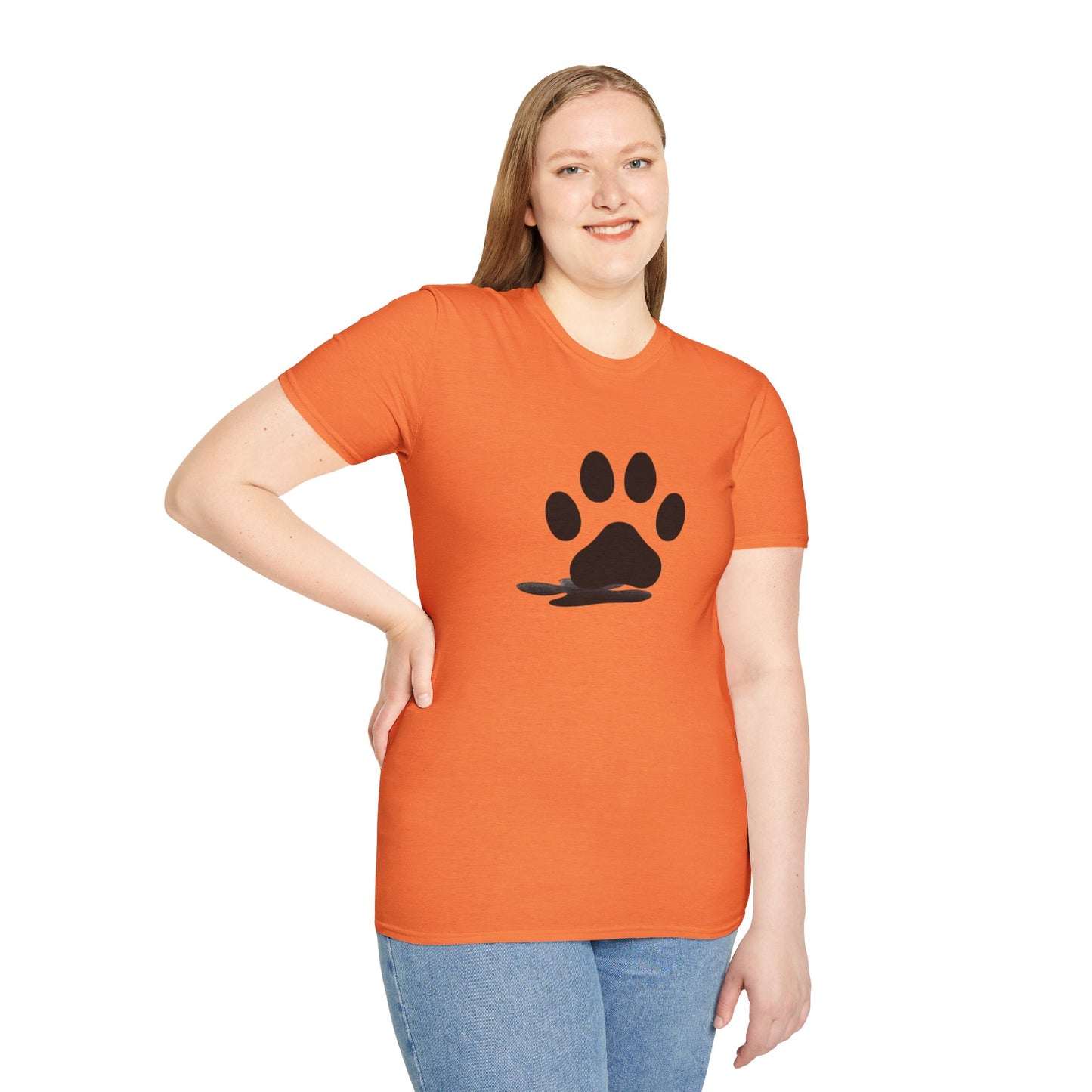 Paw Print Graphic T-Shirt