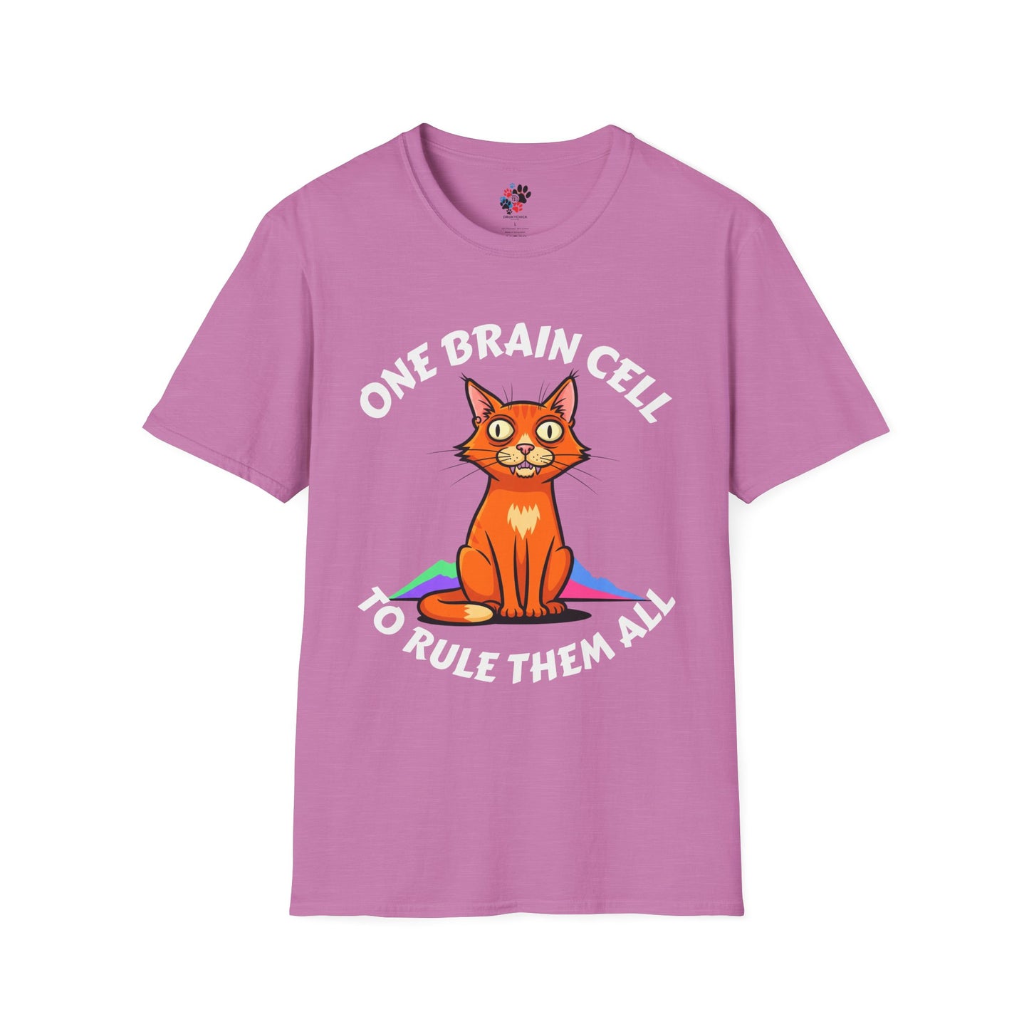 One Brain Cell - Orange Cat
