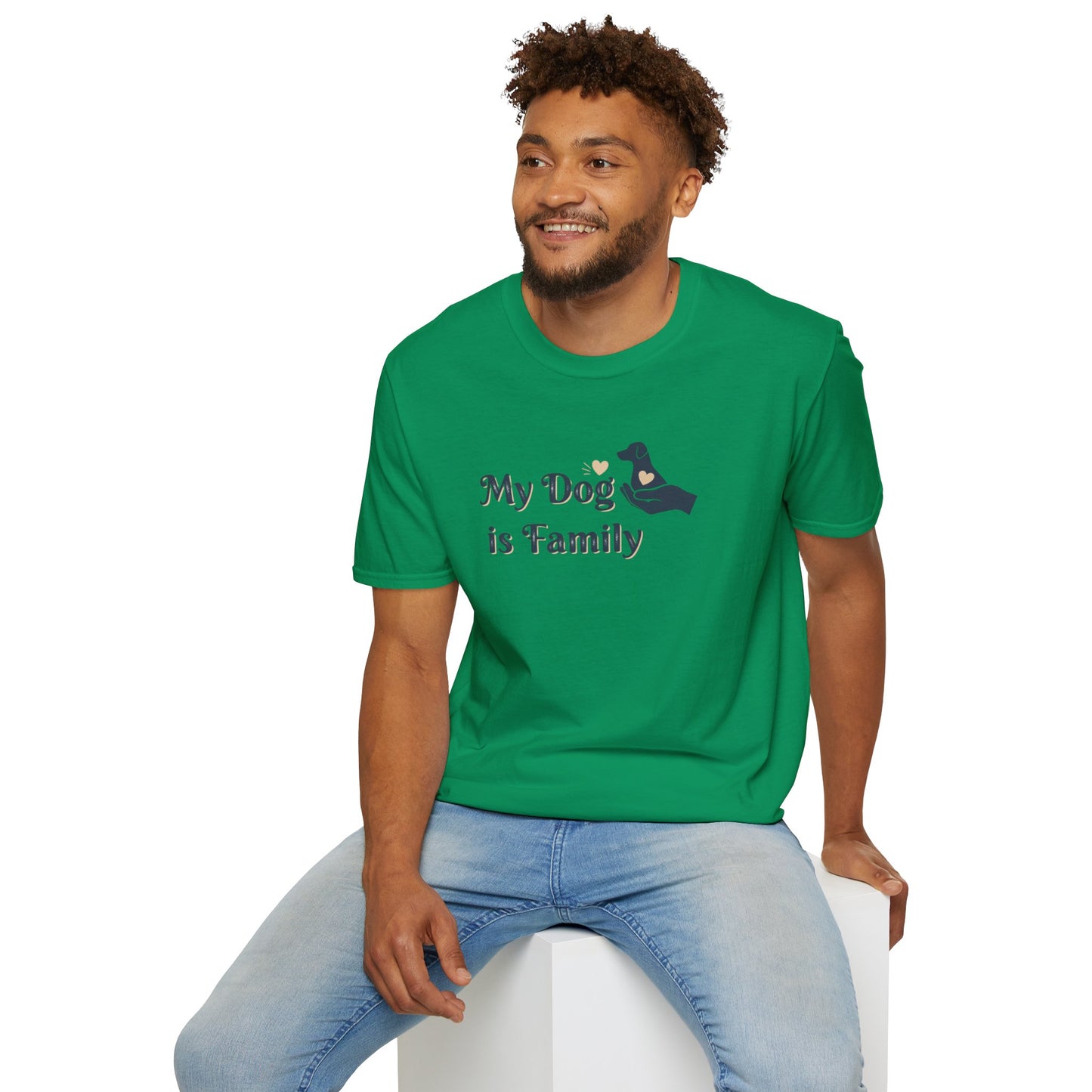 My Dog is Family Softstyle T-Shirt