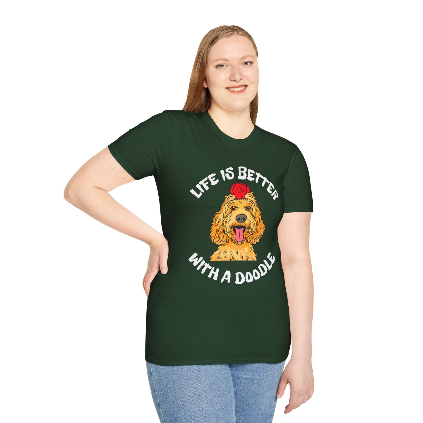 Life is Better with a Doodle T-Shirt
