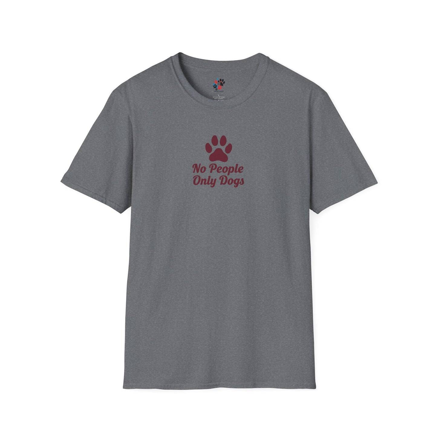 Dog Lovers T-Shirt, No People Only Dogs Tee