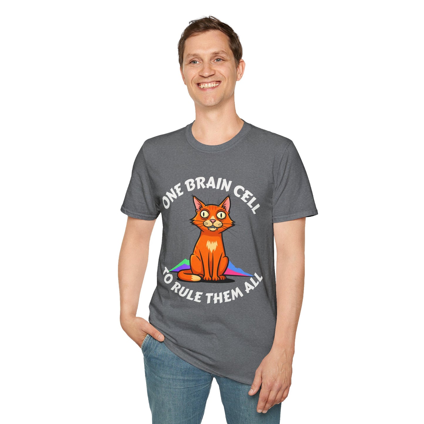 One Brain Cell - Orange Cat