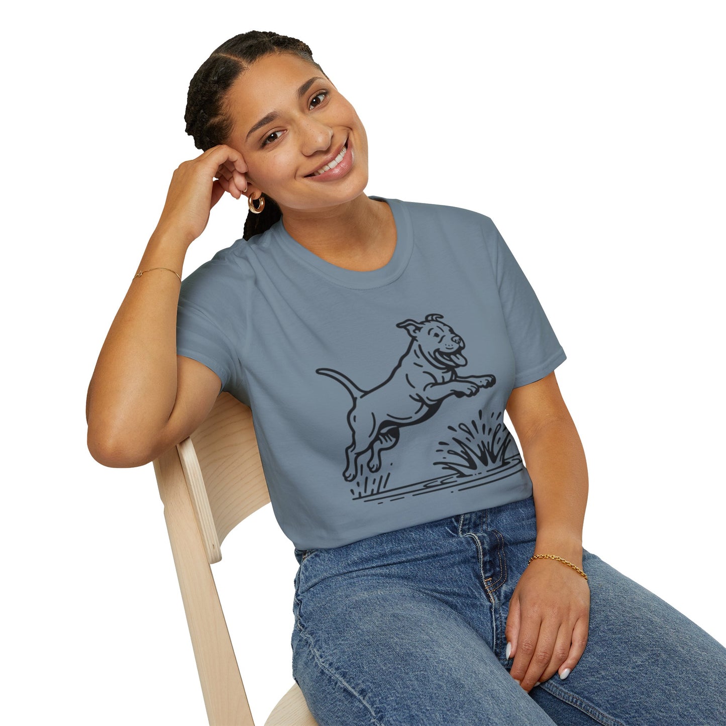 Dog Mom Front and Back print