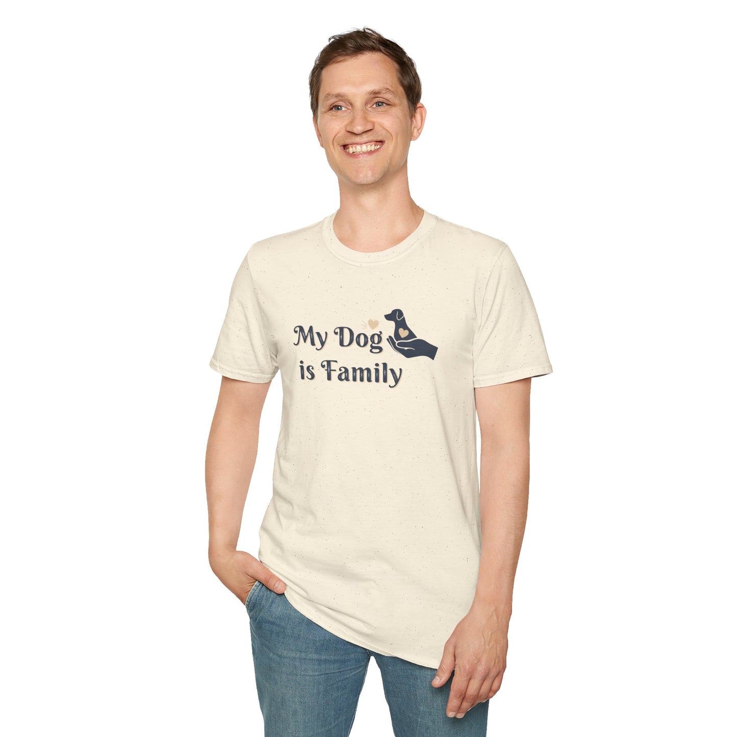 My Dog is Family Softstyle T-Shirt