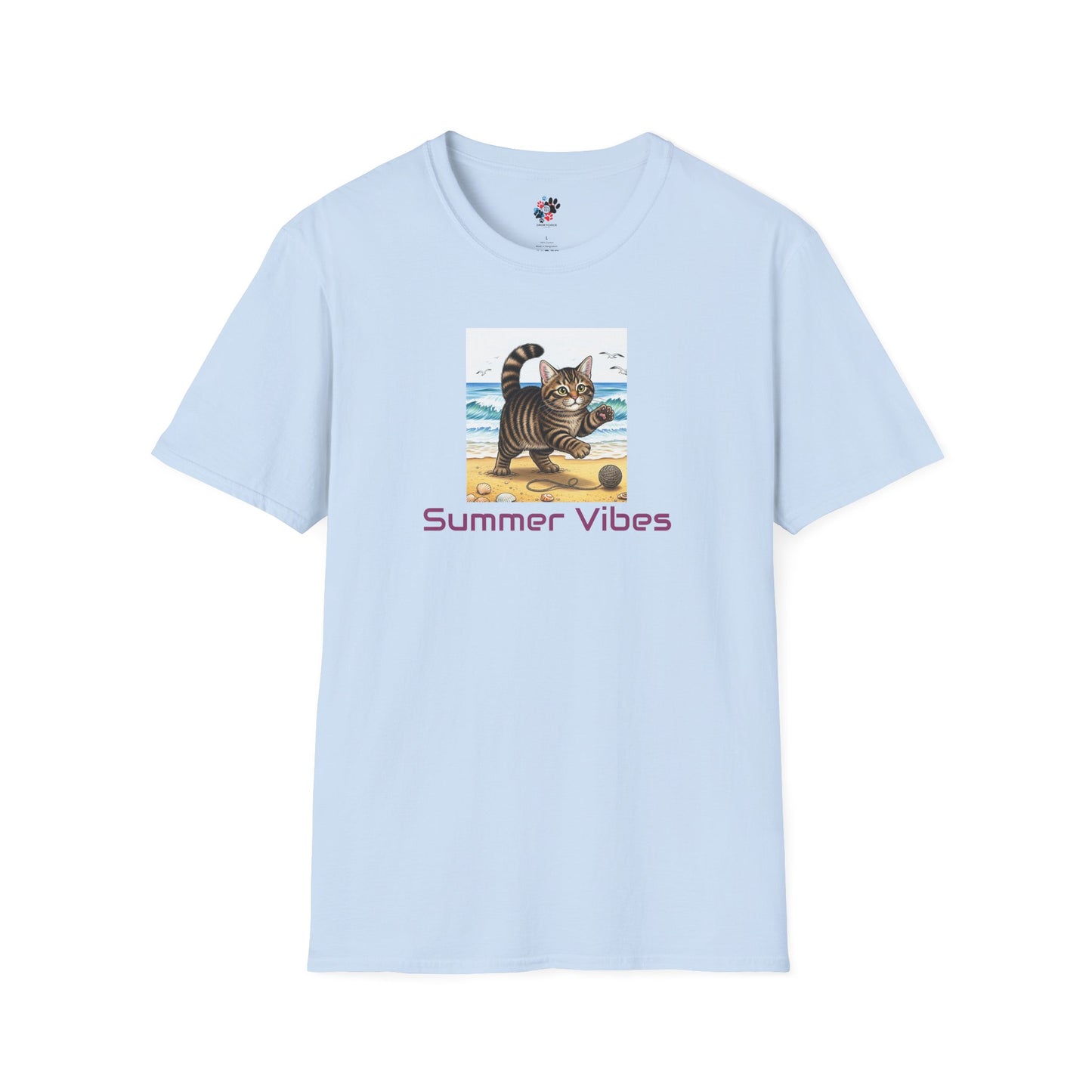 Summer Vibes Cat T-Shirt