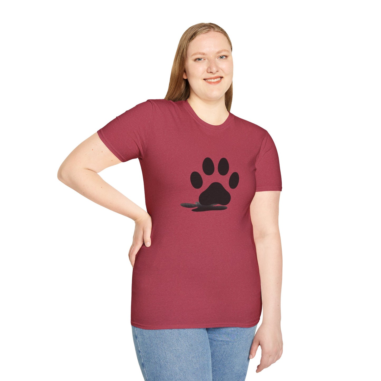 Paw Print Graphic T-Shirt