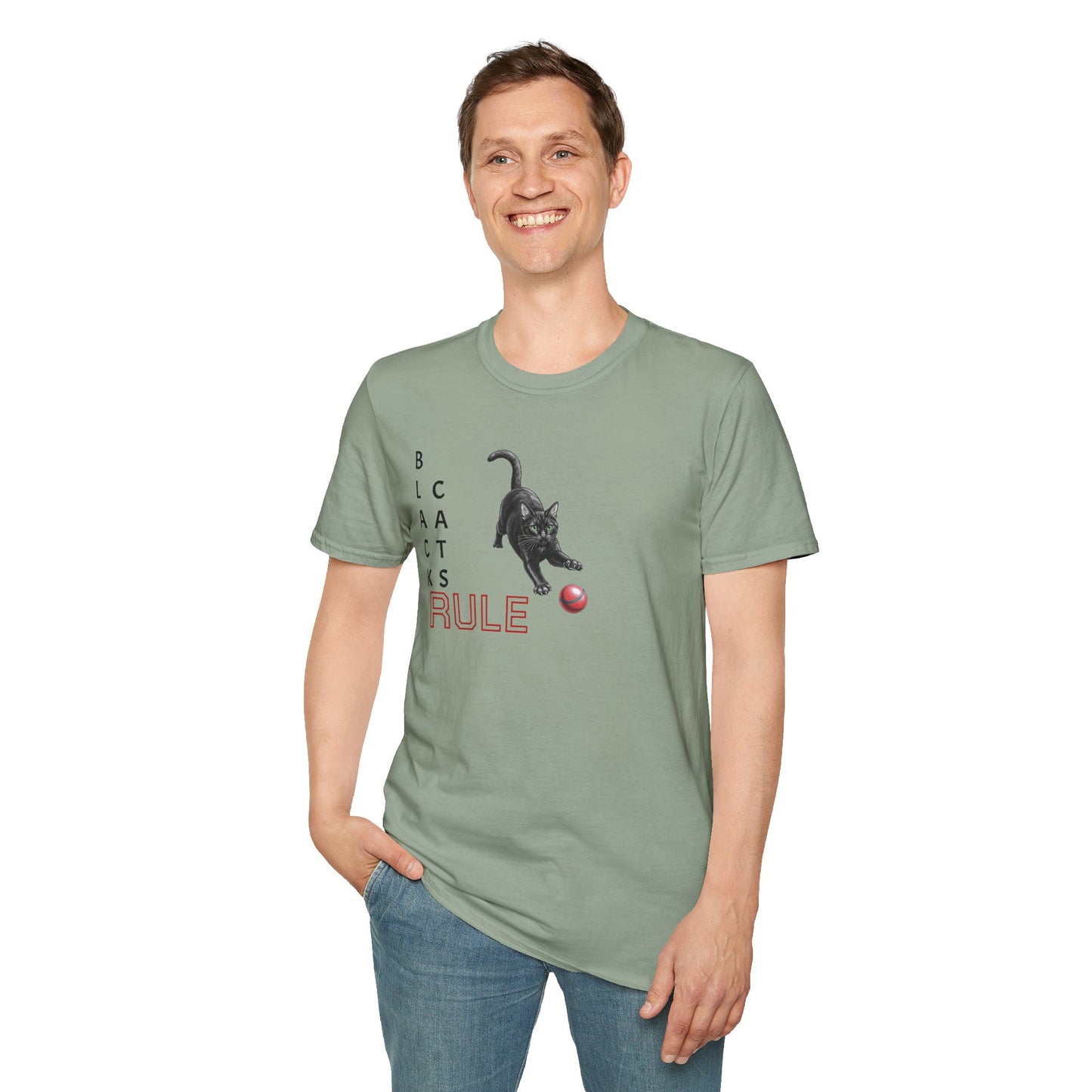 Black Cats Rule T-Shirt