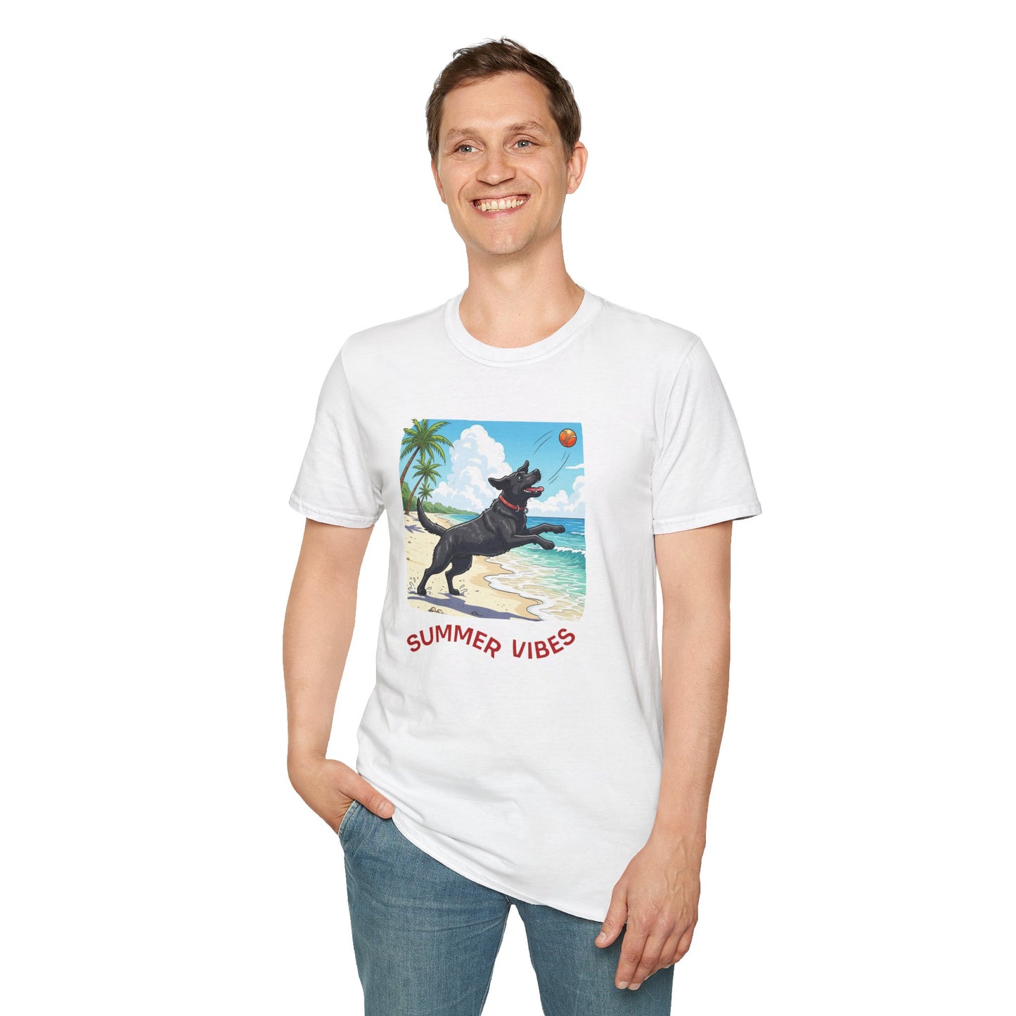 Summer Vibes Dog T-Shirt,